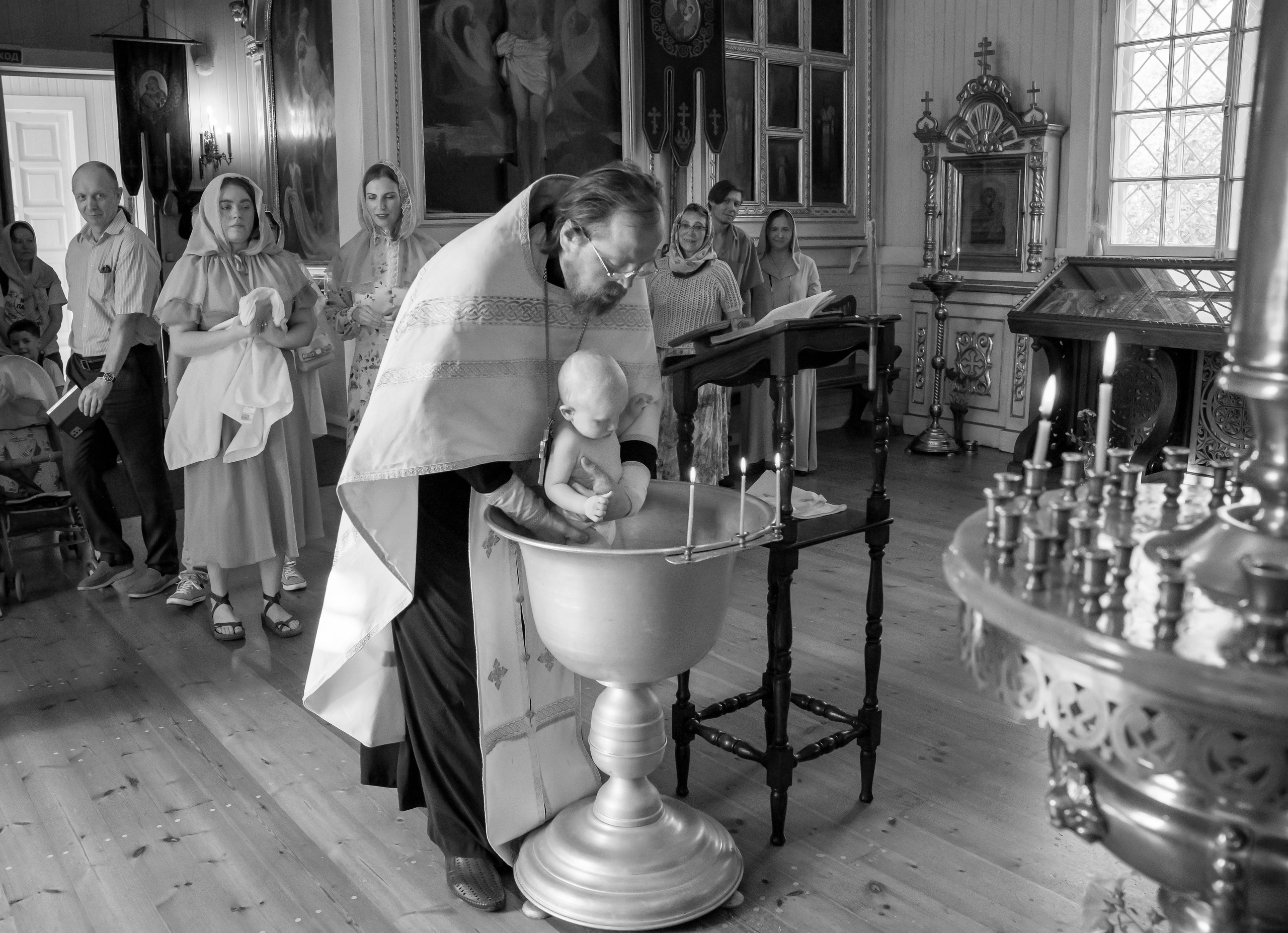 Крещение Ивана. Студийный и портретный фотограф в САНКТ-ПЕТЕРБУРГЕИрина Махаон