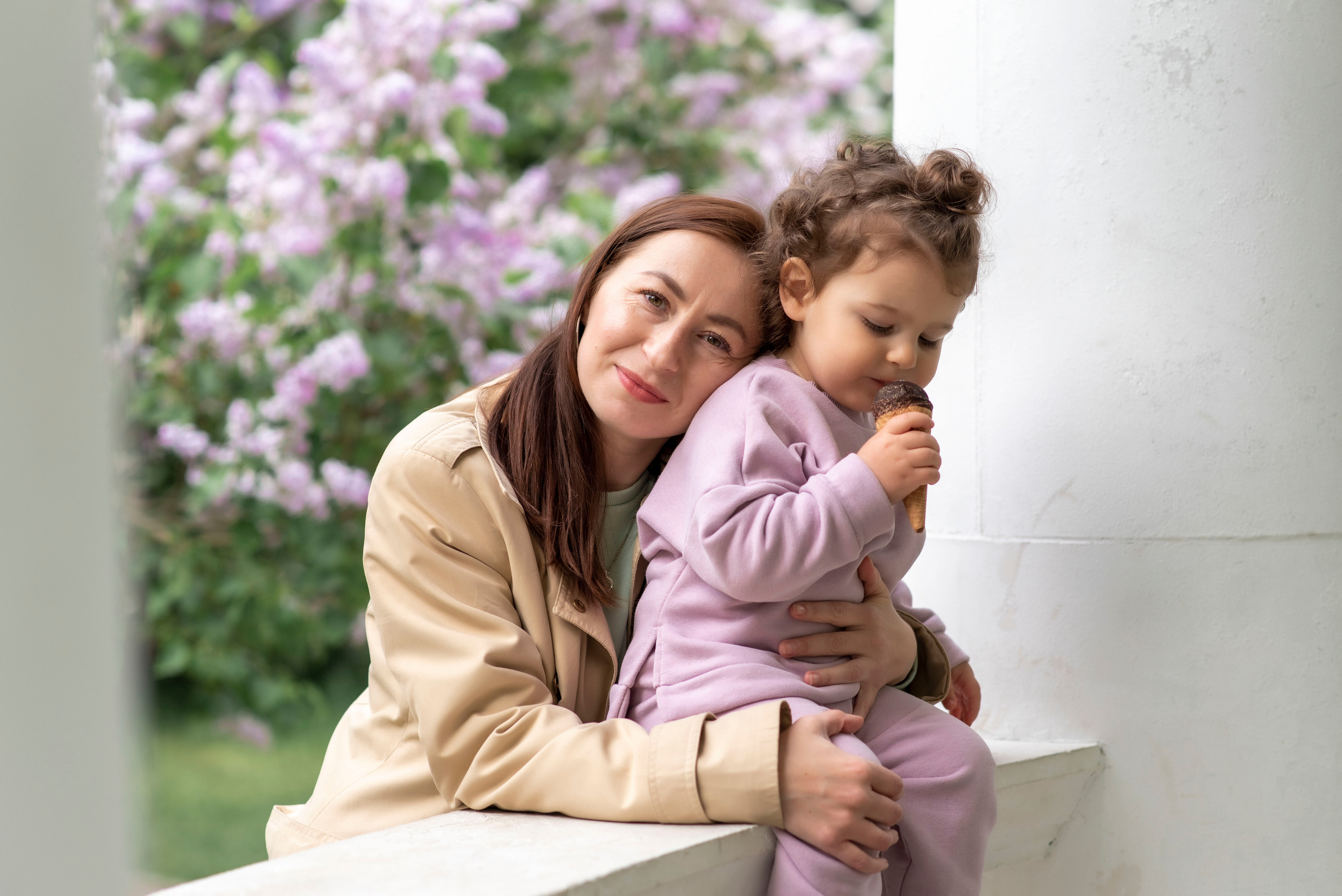 Фотосессии в цветении. Свадебный и семейный фотограф Полина Малюкова Москва, Химки, Зеленоград