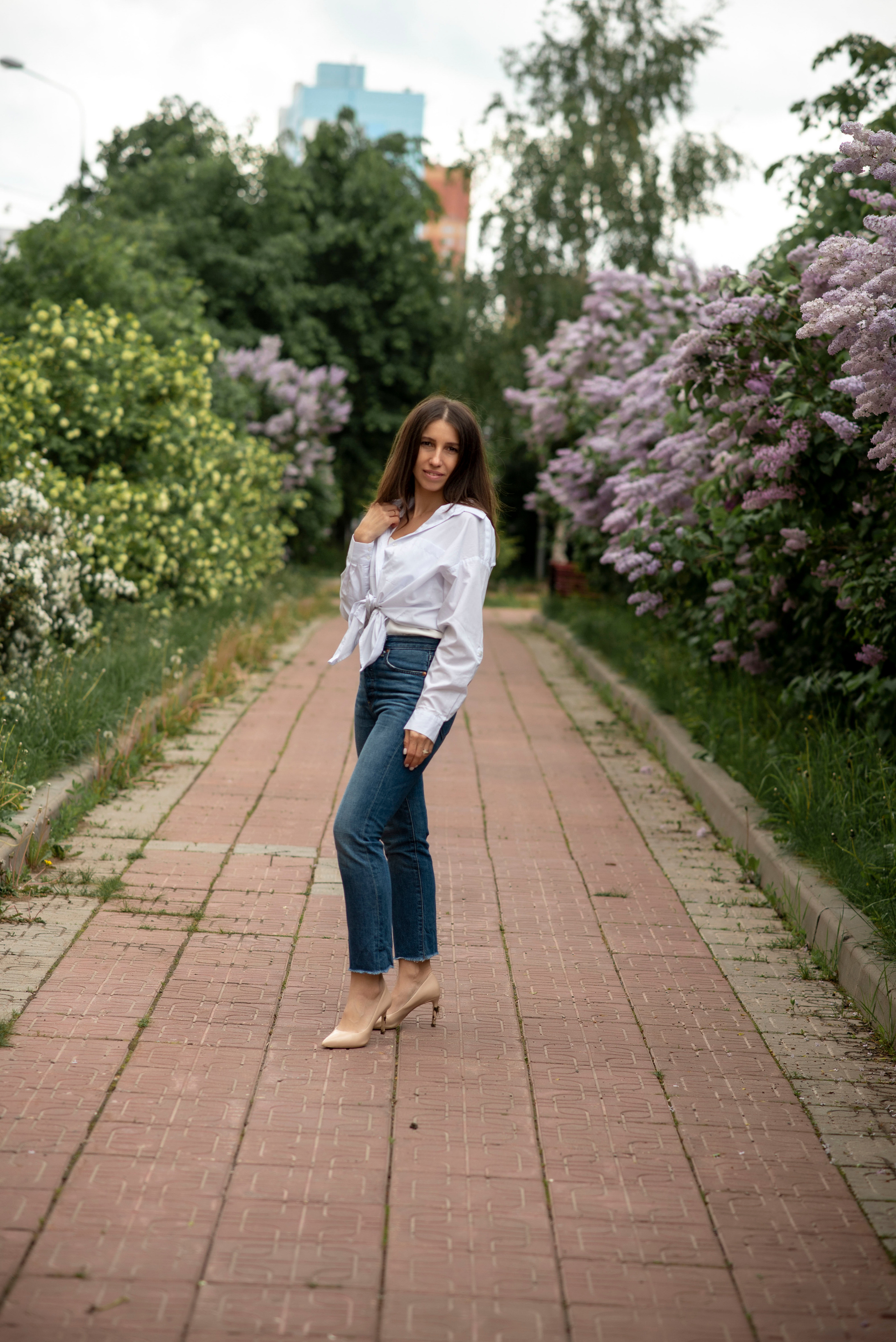 Фотосессии в цветении. Свадебный и семейный фотограф Полина Малюкова Москва, Химки, Зеленоград