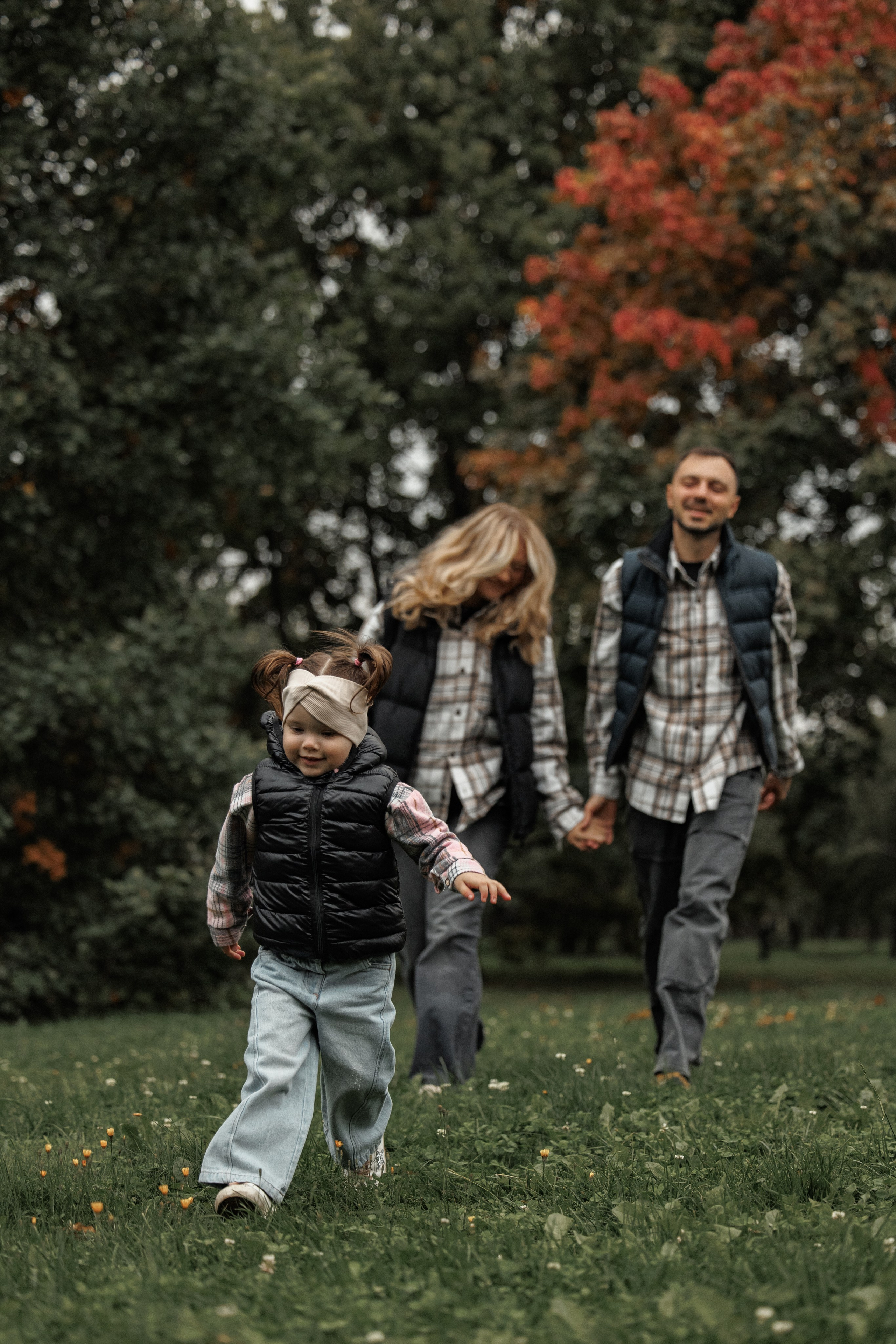 Настя, Денис и Маша