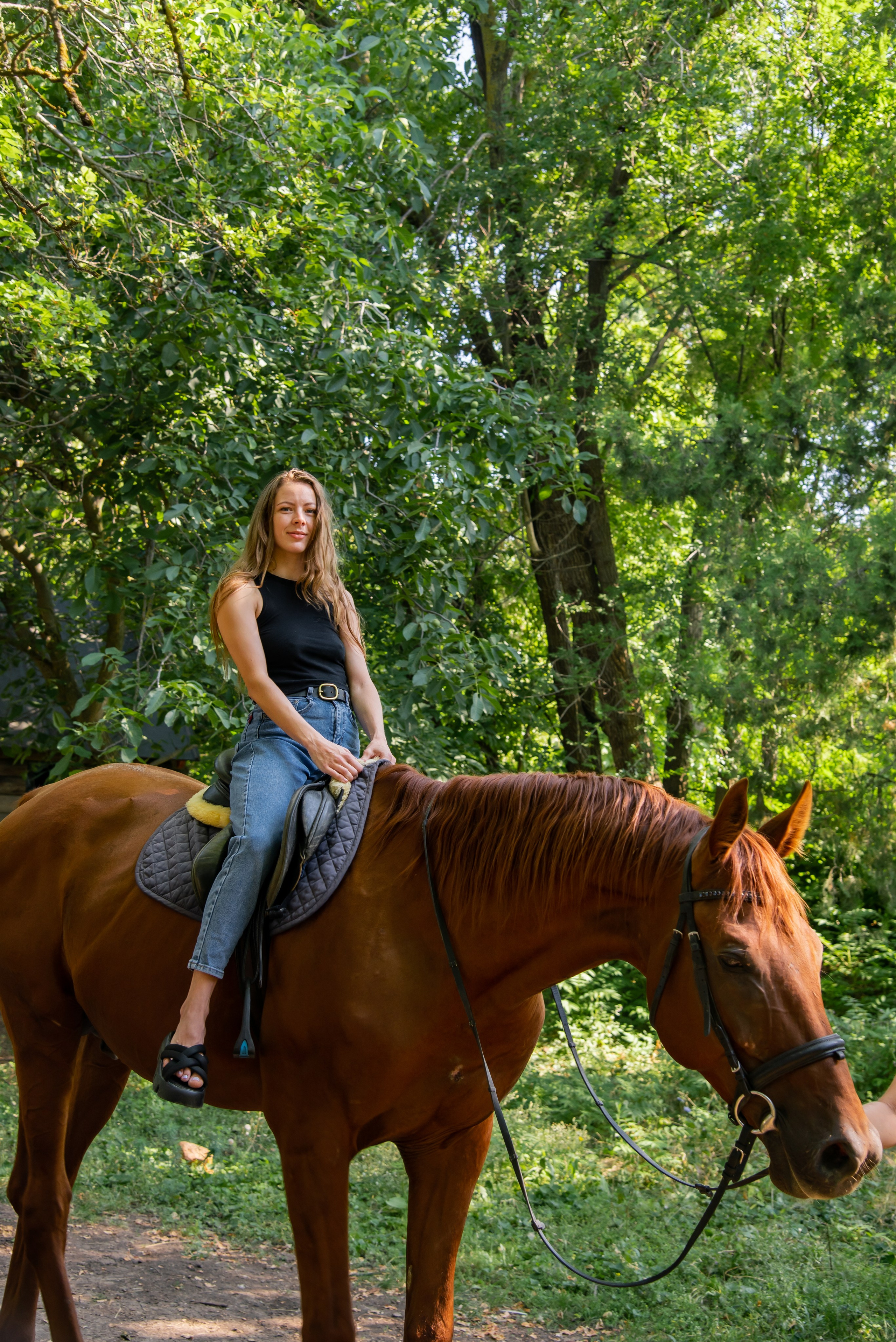 Конная прогулка. Фотограф Галина Нестерова