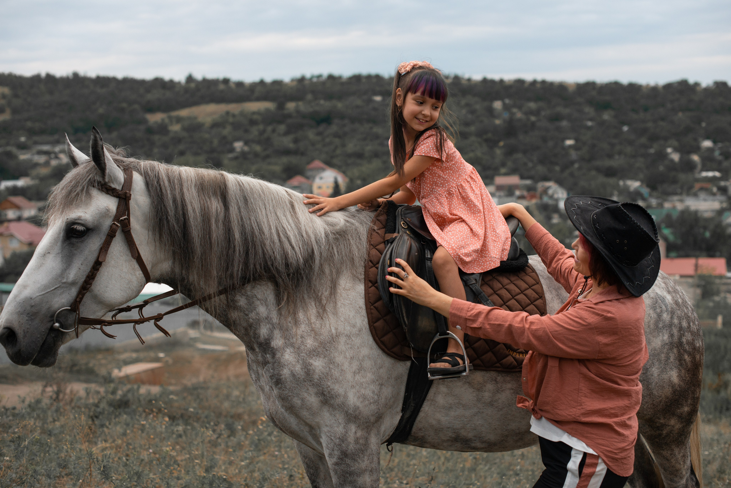 Дети и лошади. Конный фотограф в Саратове Юлия Иванова