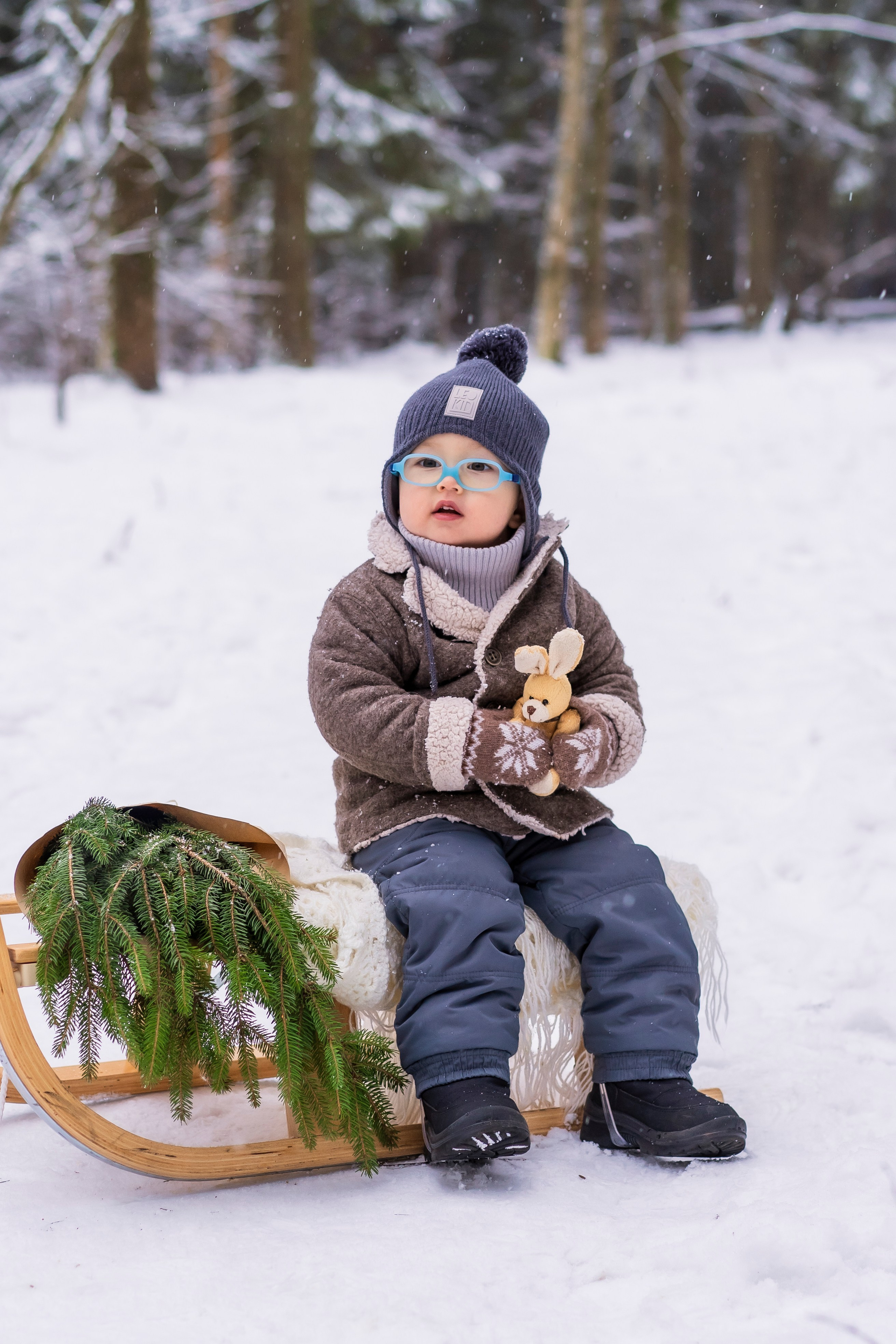 Зимний лес. Brand photographer