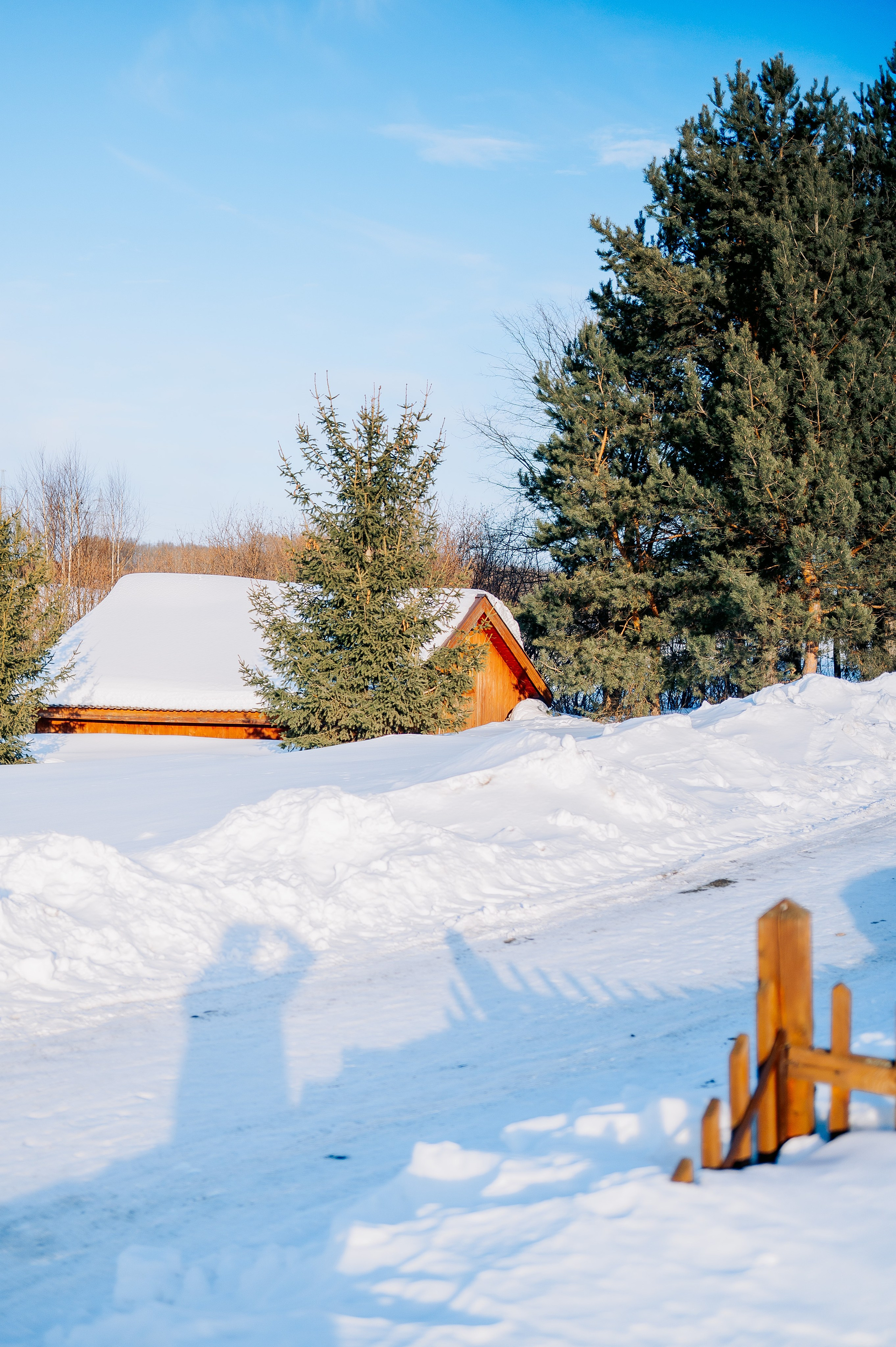База отдыха «Заимка», Чувашия, февраль 2024. Фотограф Александр Золотых