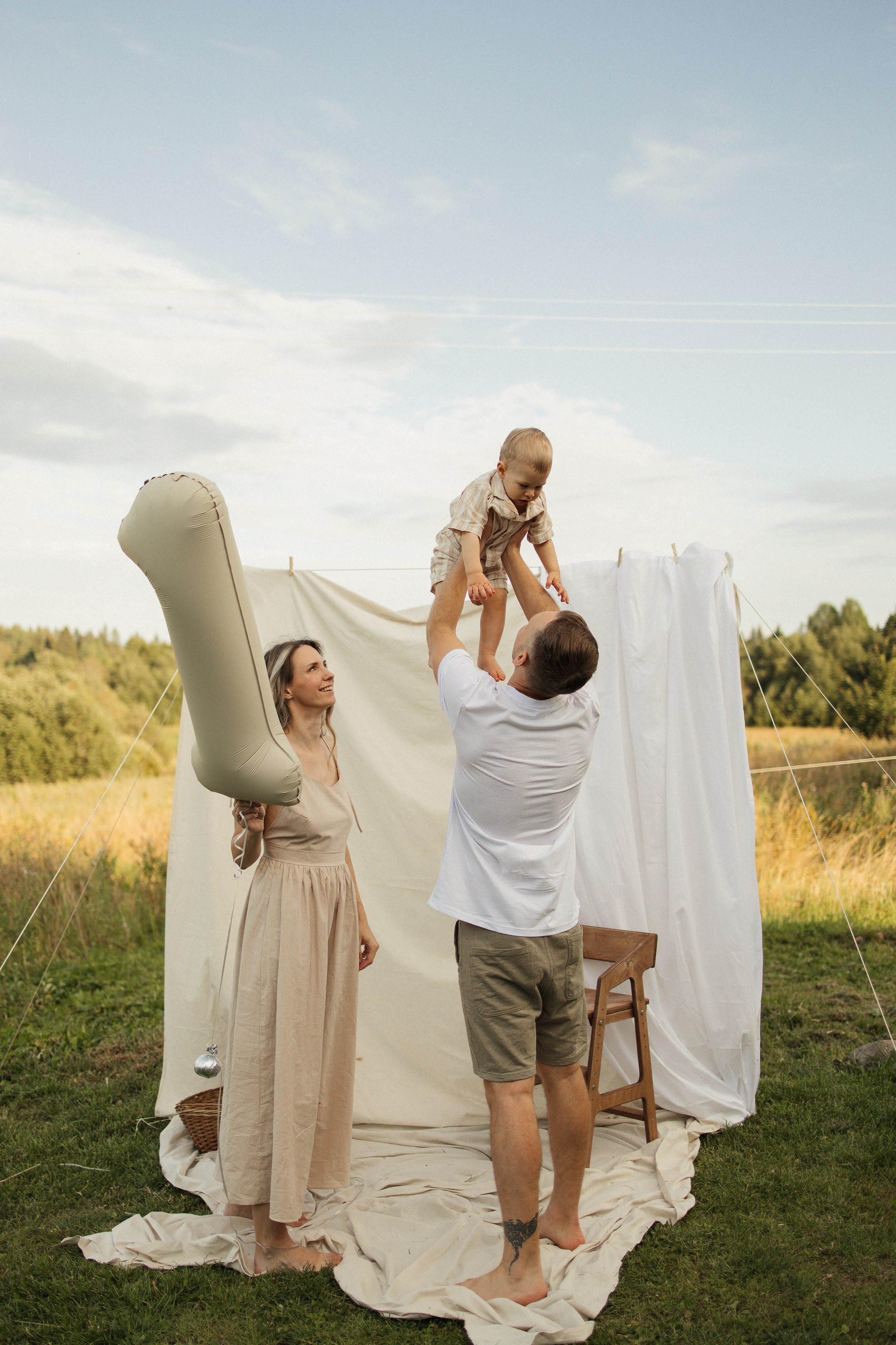 Первый день рождения. Фотограф в Выборге и Санкт-Петербурге Маша Гуляева