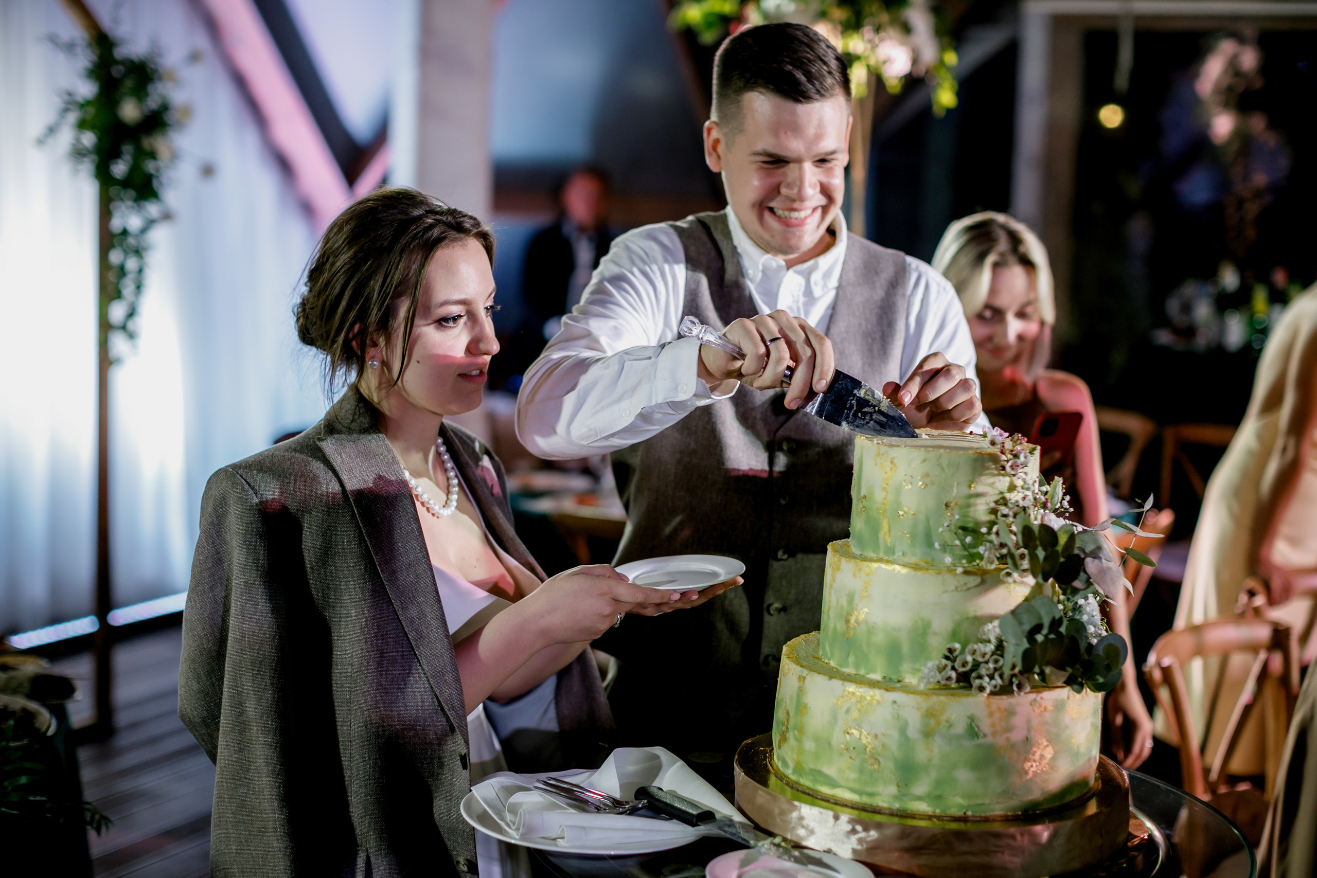 Свадебная вечеринка Алексея и Нади. Свадебный фотограф Марина Назарова Москва