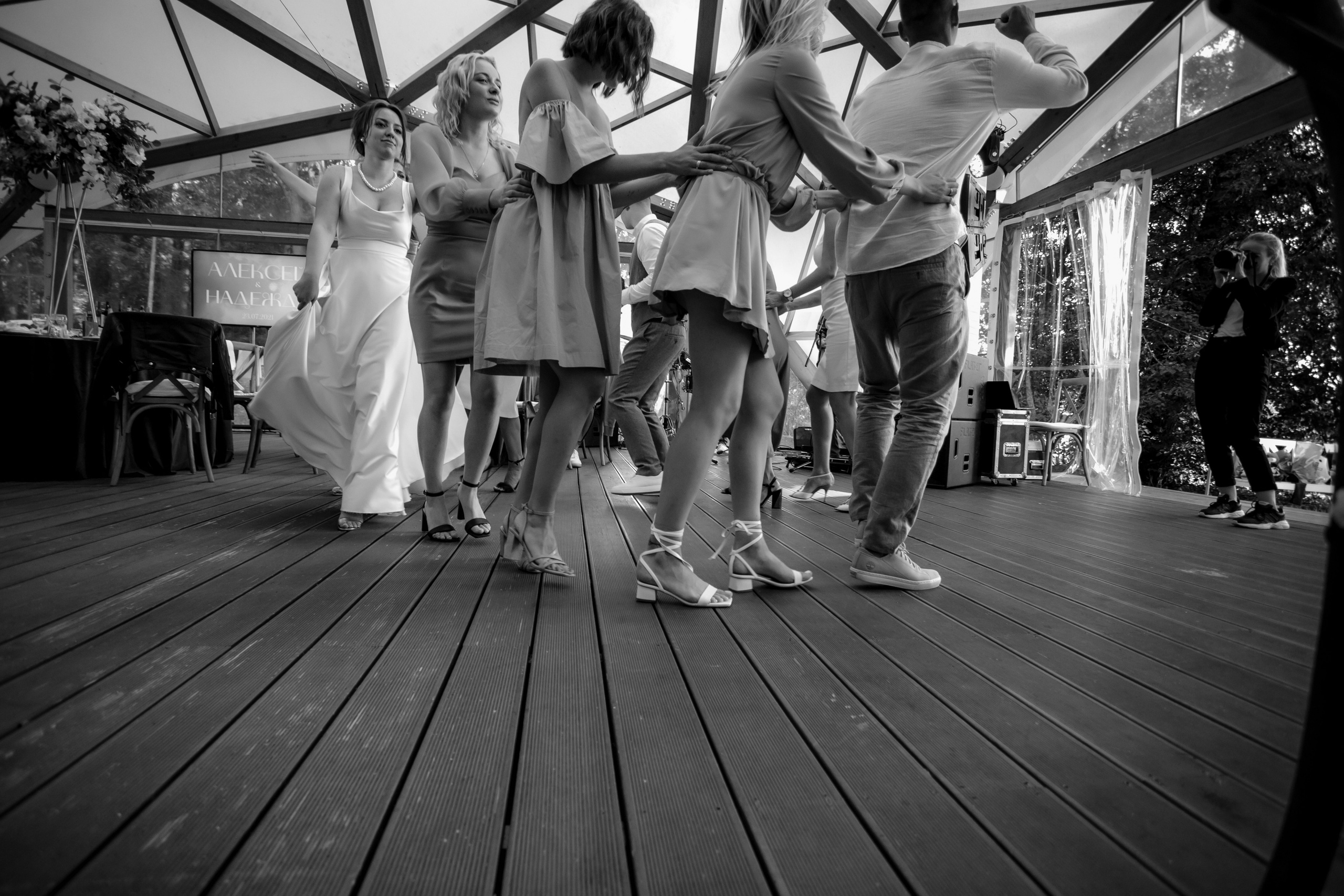 Свадебная вечеринка Алексея и Нади. Свадебный фотограф Марина Назарова Москва