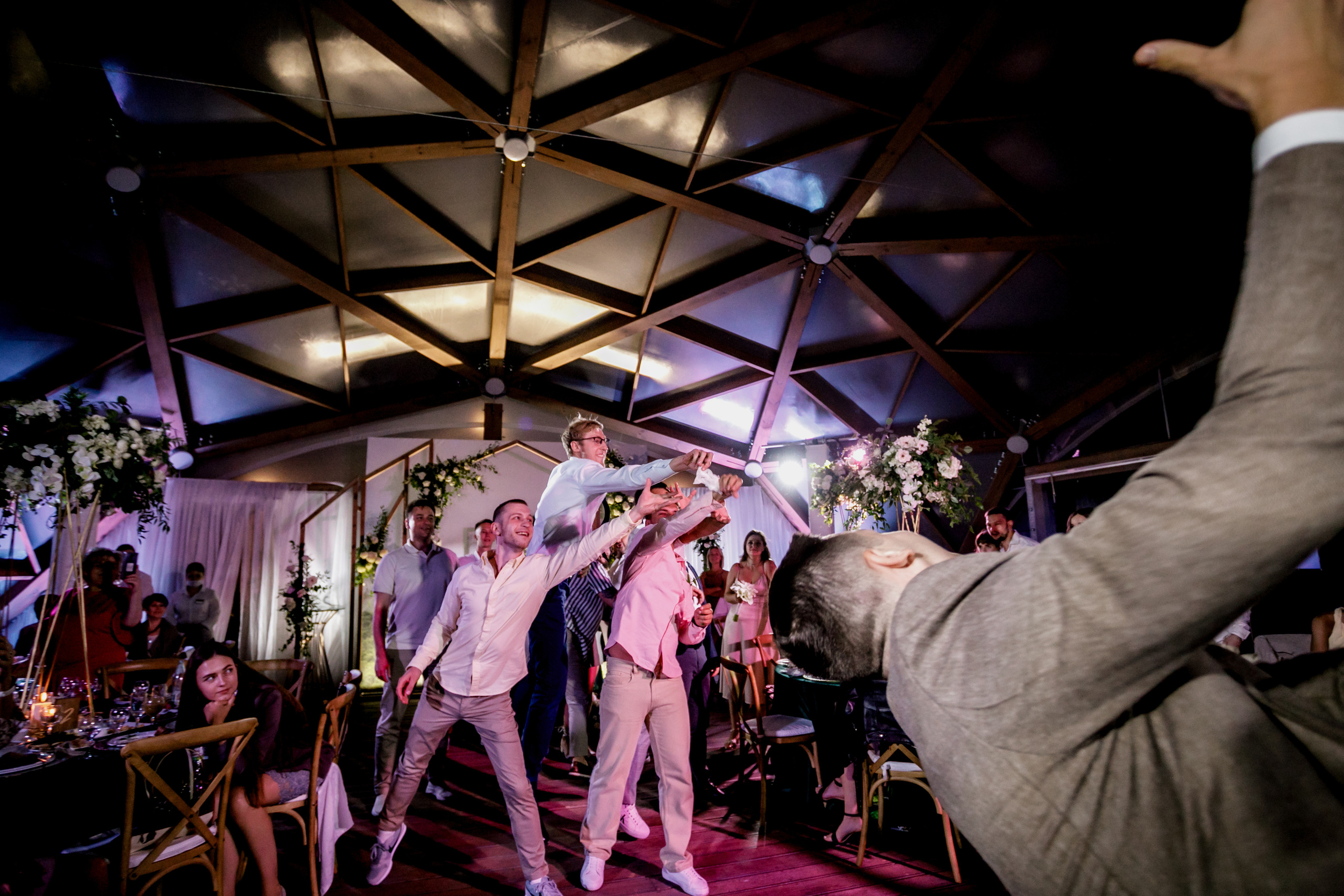 Свадебная вечеринка Алексея и Нади. Свадебный фотограф Марина Назарова Москва