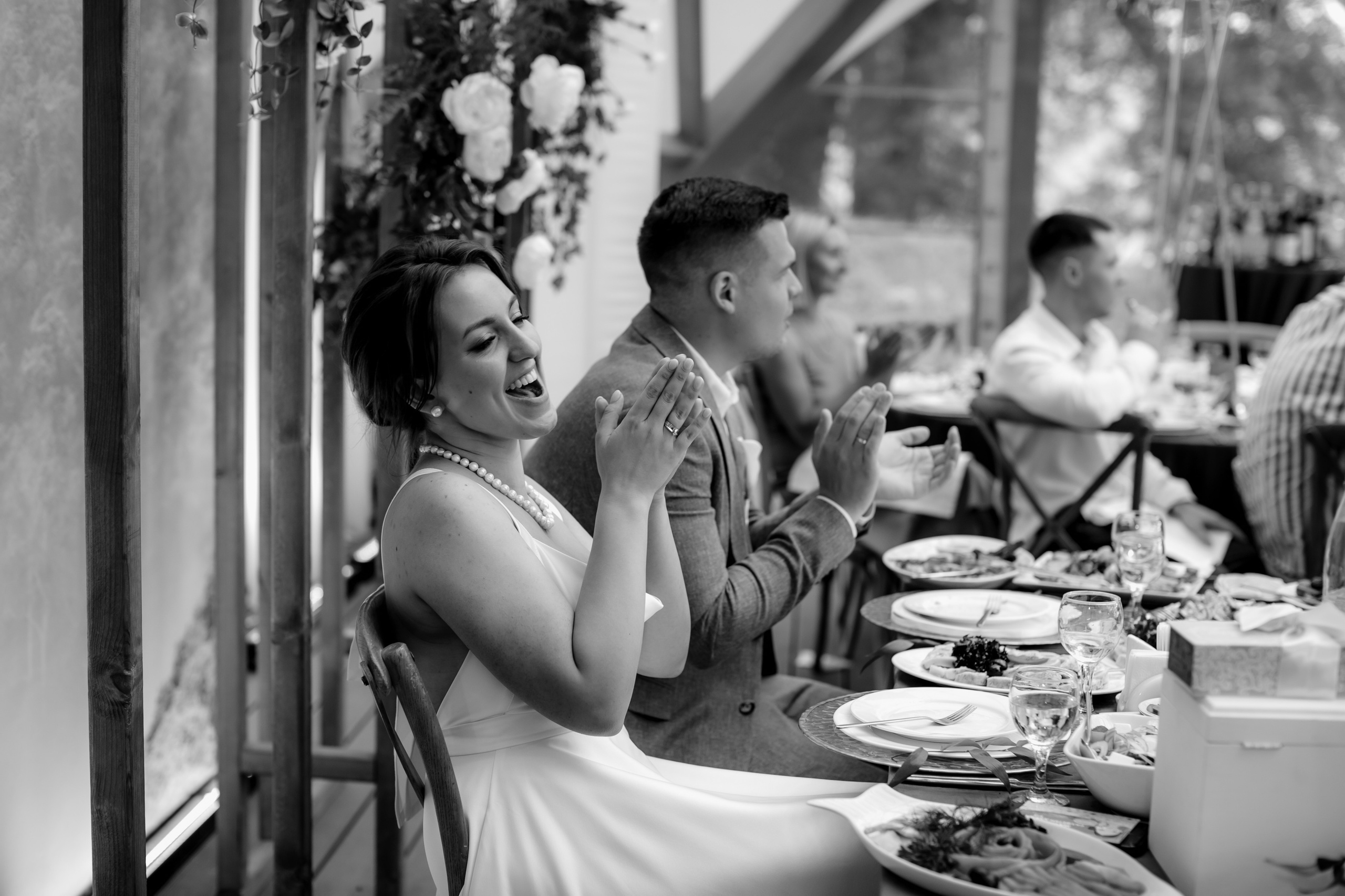 Свадебная вечеринка Алексея и Нади. Свадебный фотограф Марина Назарова Москва