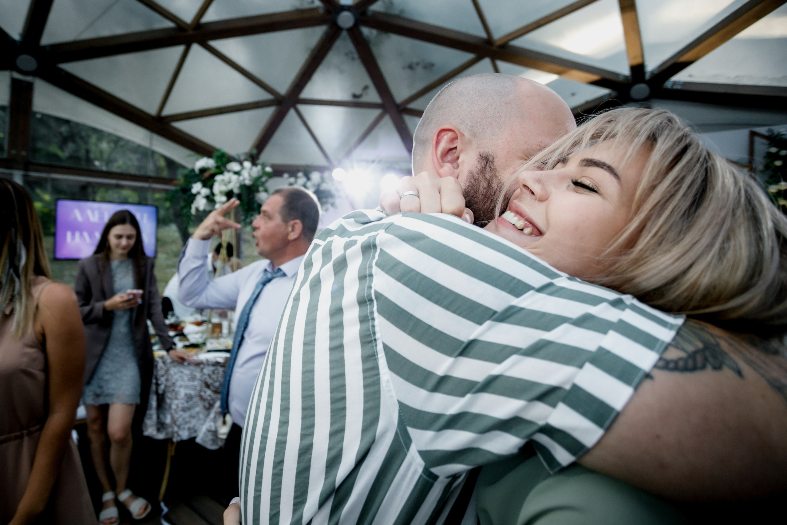 Свадебная вечеринка Алексея и Нади. Свадебный фотограф Марина Назарова Москва