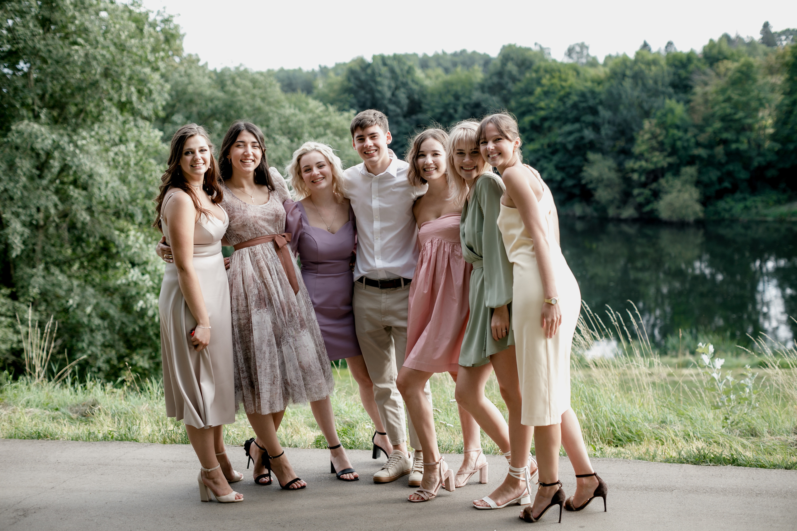 Свадебная вечеринка Алексея и Нади. Свадебный фотограф Марина Назарова Москва