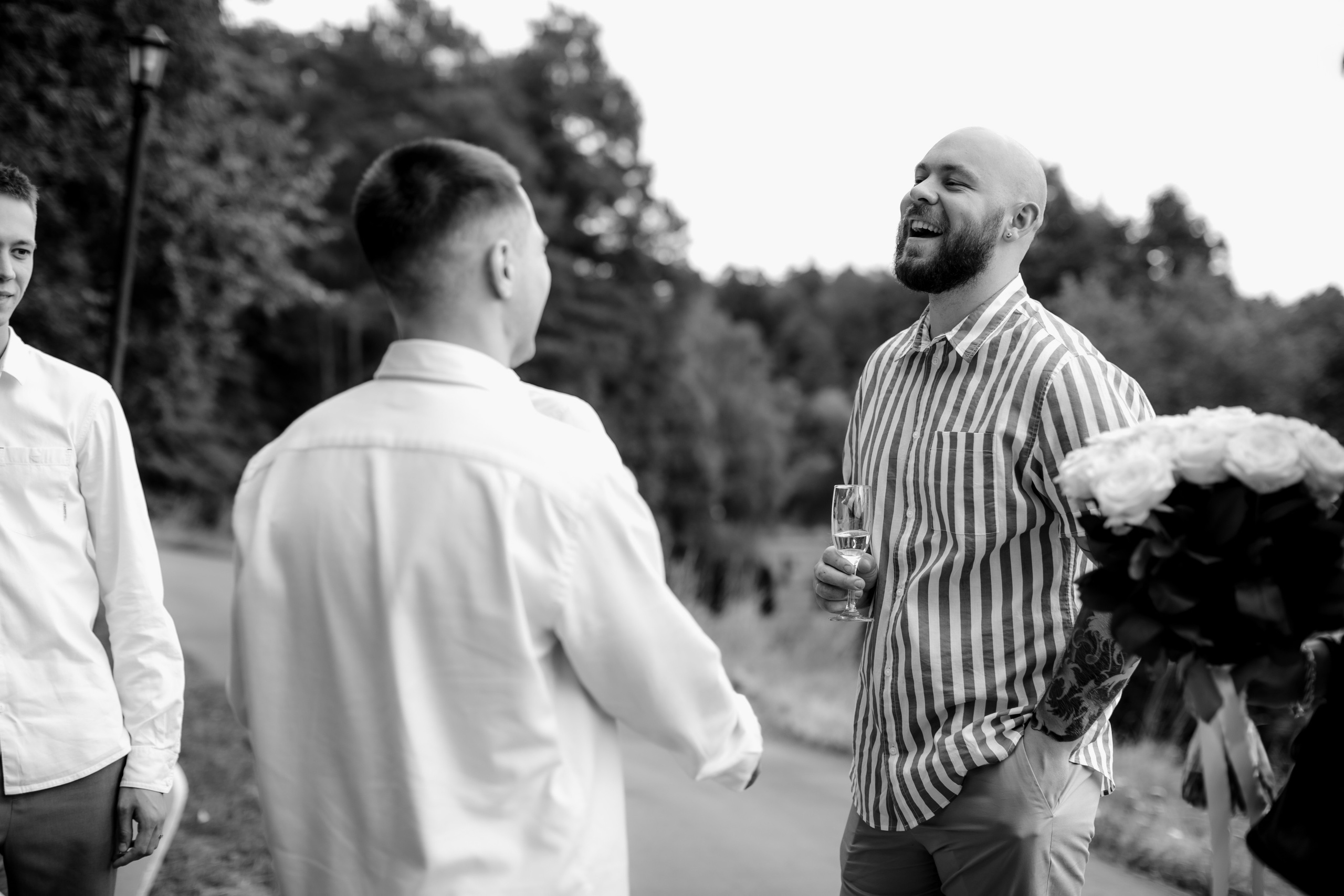 Свадебная вечеринка Алексея и Нади. Свадебный фотограф Марина Назарова Москва