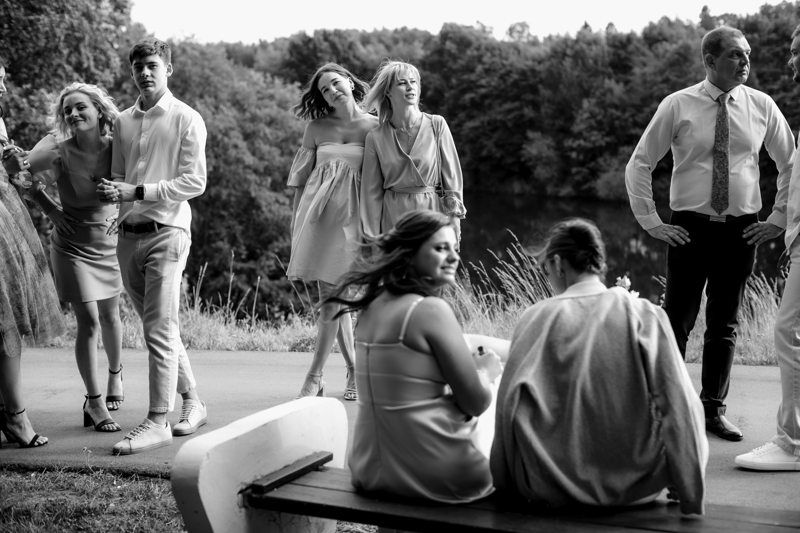 Свадебная вечеринка Алексея и Нади. Свадебный фотограф Марина Назарова Москва