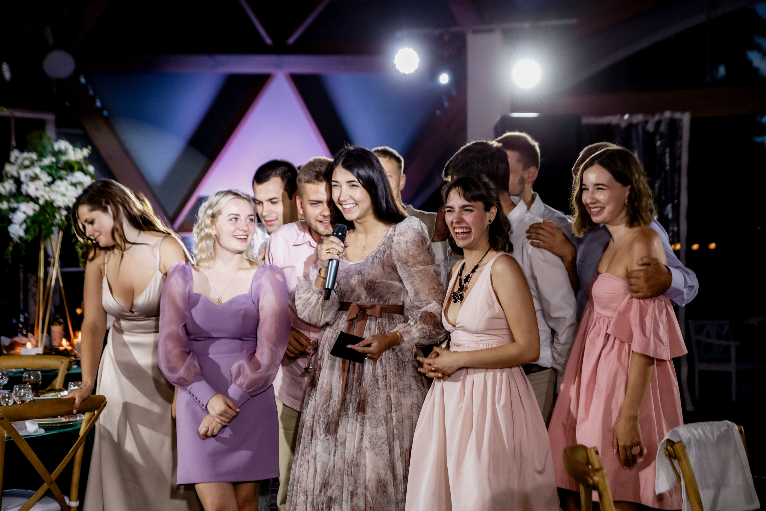 Свадебная вечеринка Алексея и Нади. Свадебный фотограф Марина Назарова Москва