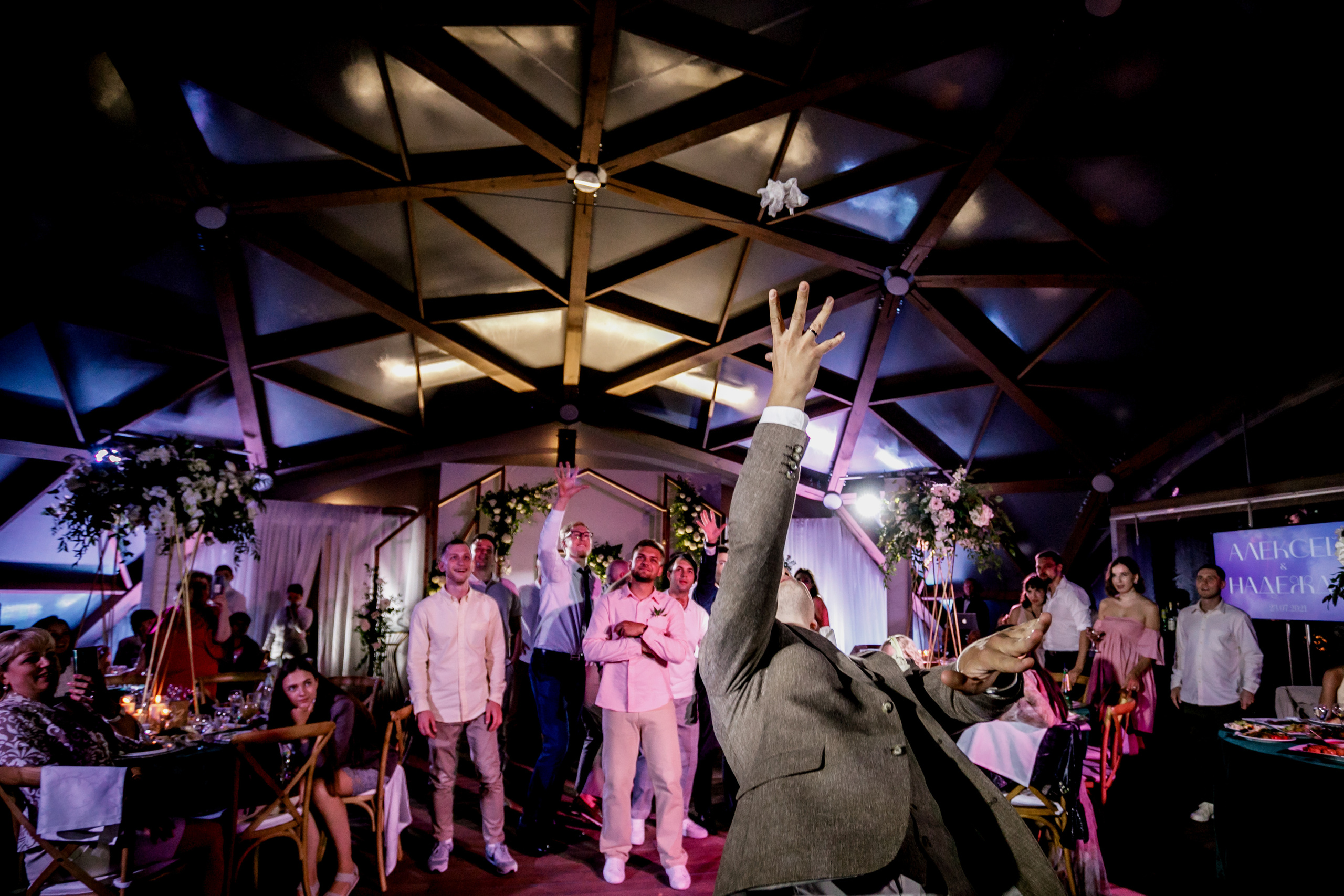 Свадебная вечеринка Алексея и Нади. Свадебный фотограф Марина Назарова Москва