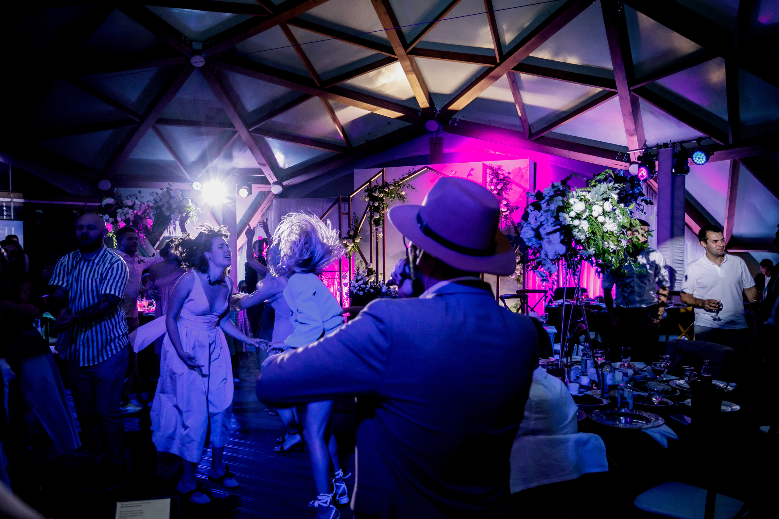 Свадебная вечеринка Алексея и Нади. Свадебный фотограф Марина Назарова Москва