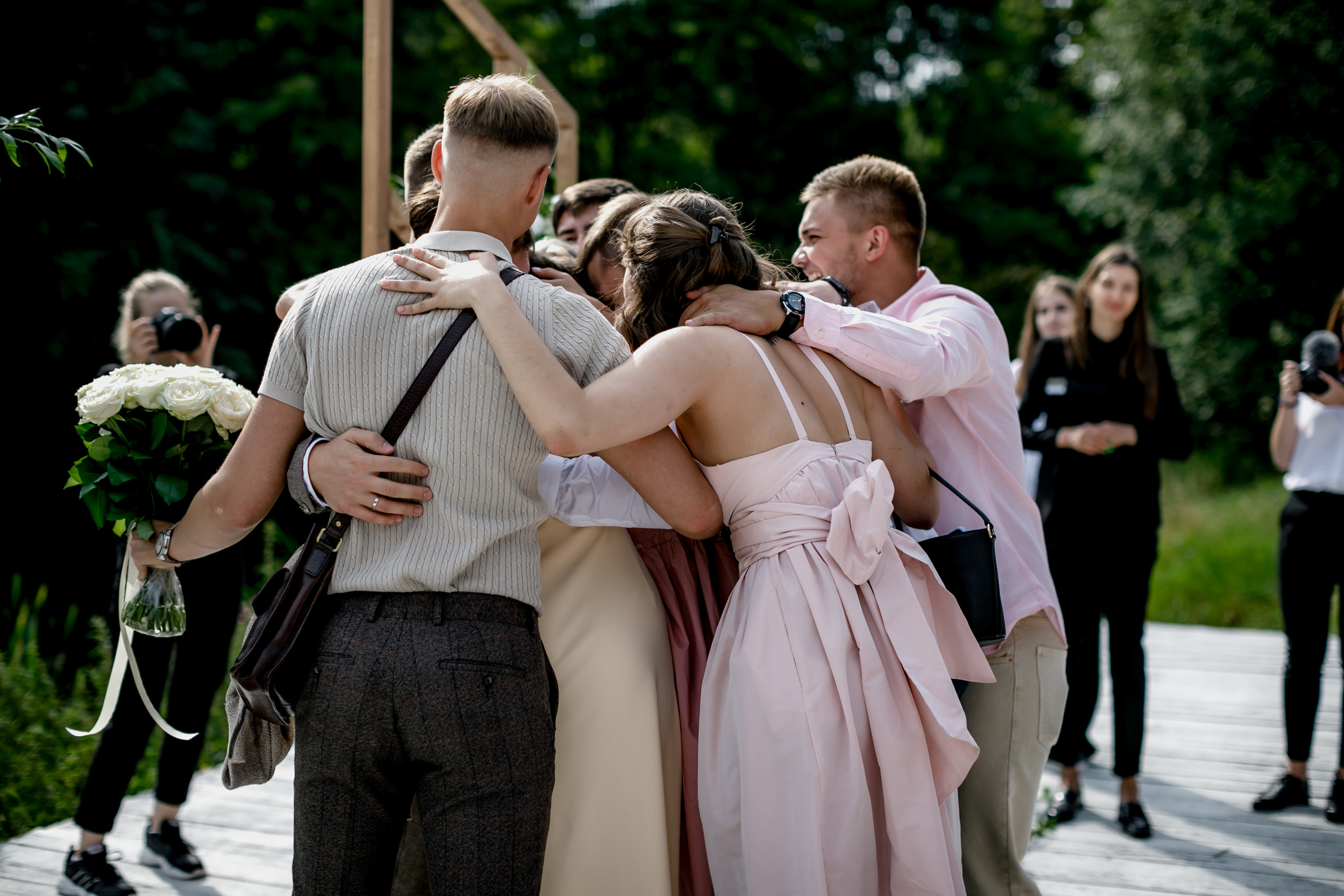 Свадебная вечеринка Алексея и Нади. Свадебный фотограф Марина Назарова Москва