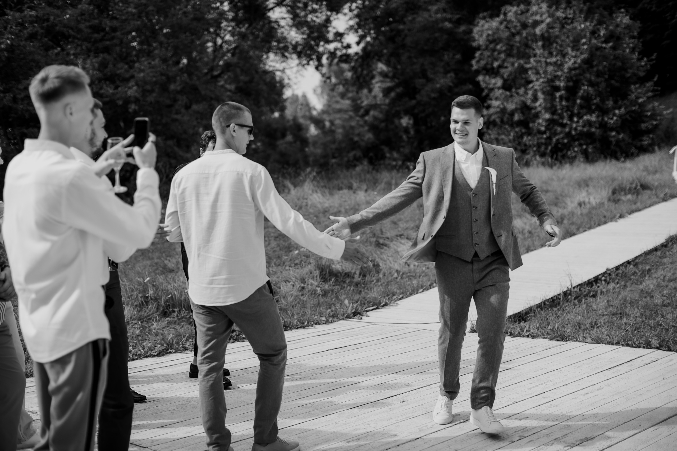 Свадебная вечеринка Алексея и Нади. Свадебный фотограф Марина Назарова Москва