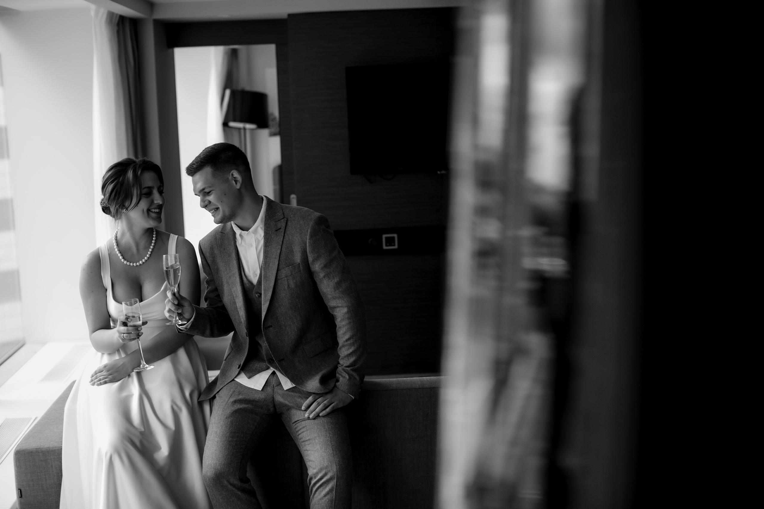 Свадебная вечеринка Алексея и Нади. Свадебный фотограф Марина Назарова Москва