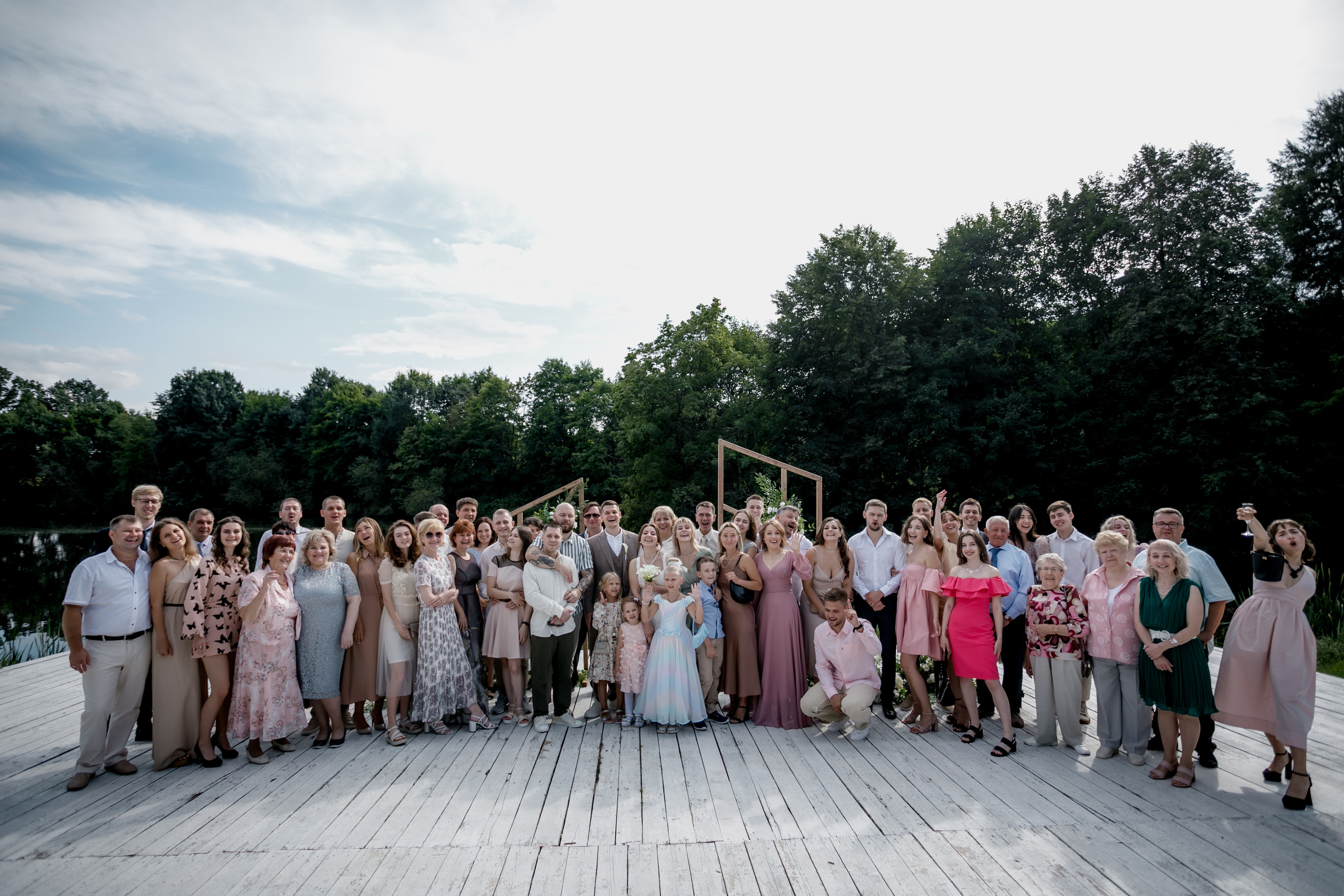 Свадебная вечеринка Алексея и Нади. Свадебный фотограф Марина Назарова Москва