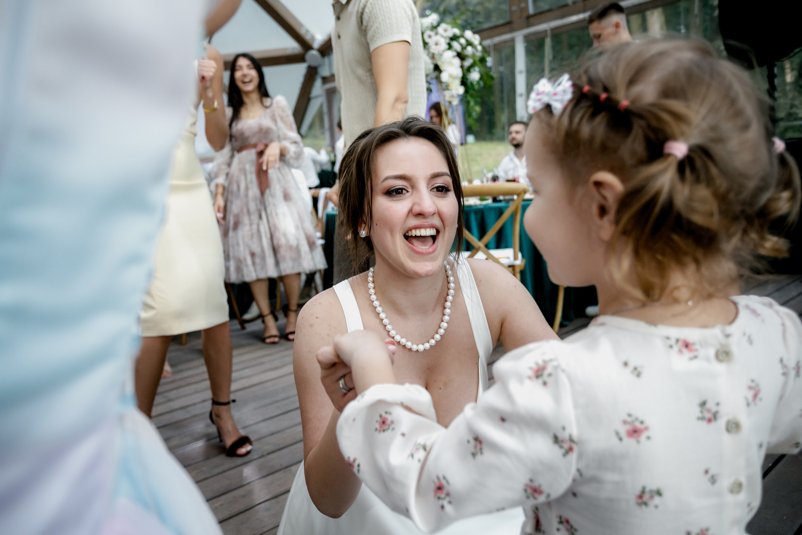 Свадебная вечеринка Алексея и Нади. Свадебный фотограф Марина Назарова Москва