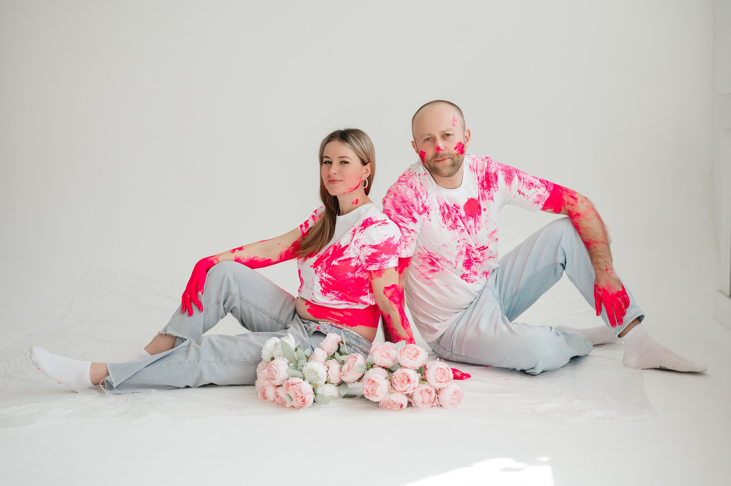 Гендер пати с красками. Свадебный и семейный фотограф в Краснодаре Алина Мельник