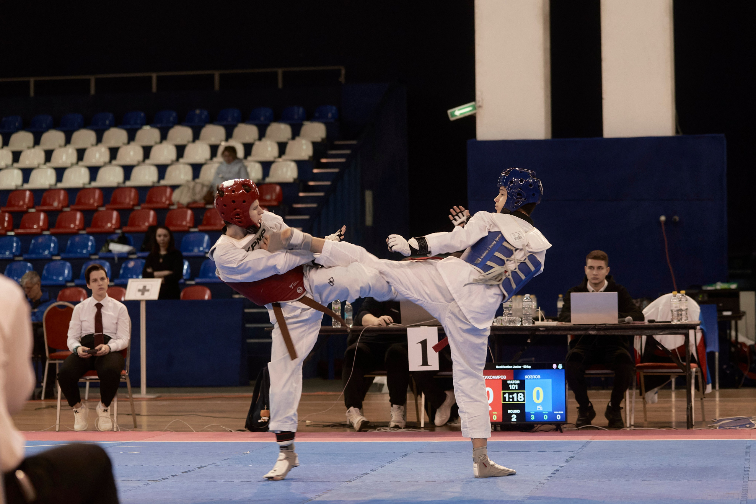 Taekwondo kids. Фотограф Наталья Леонова