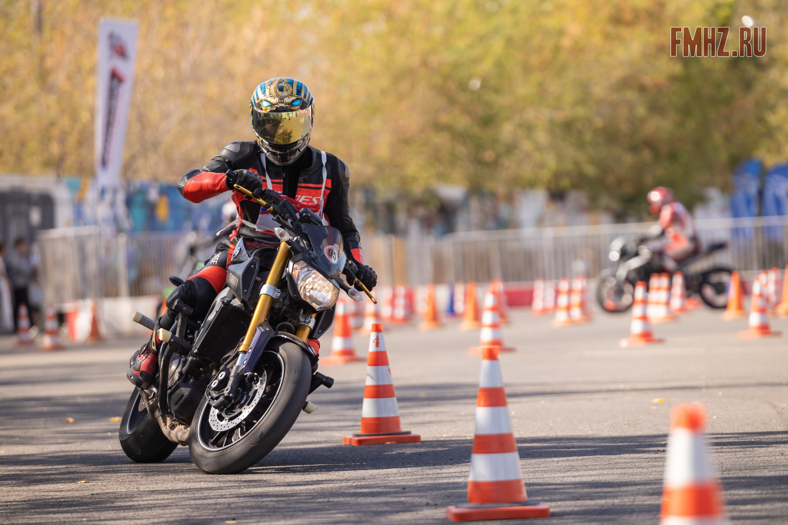 Соревнования по мотоджимхане на площадке Мосгортранс 15.09.2024. Фотограф Владимир Охрименко
