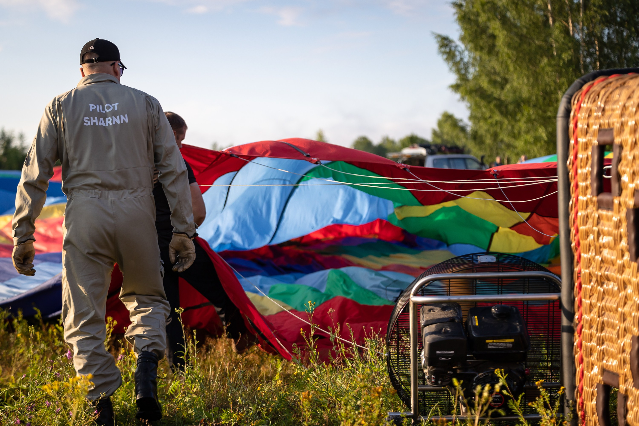 23-й фестиваль воздухоплавания «Золотое кольцо России» в Переславле-Залесском. Фотограф Владимир Охрименко