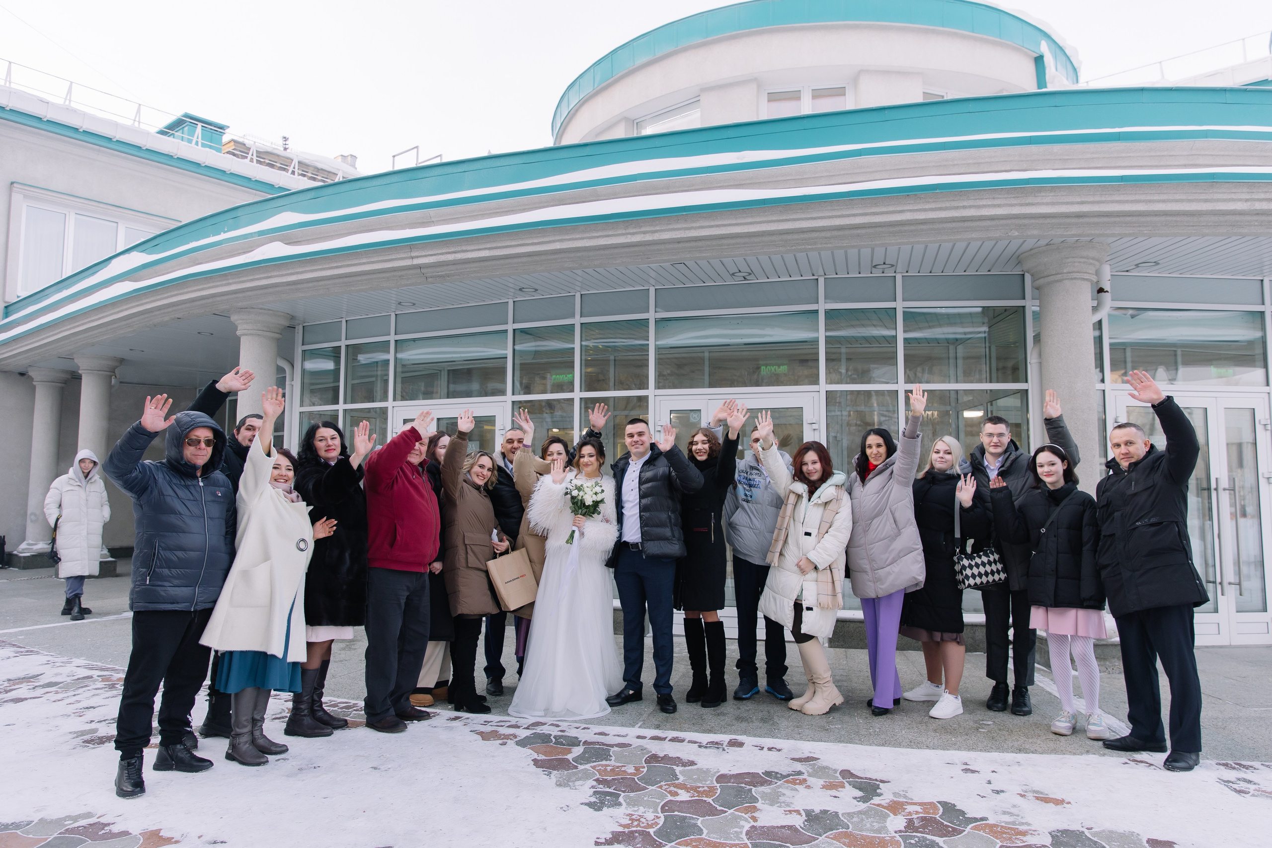 Загс Даниил & Анастасия. Свадебный фотограф в Новосибирске Лидия Александровна