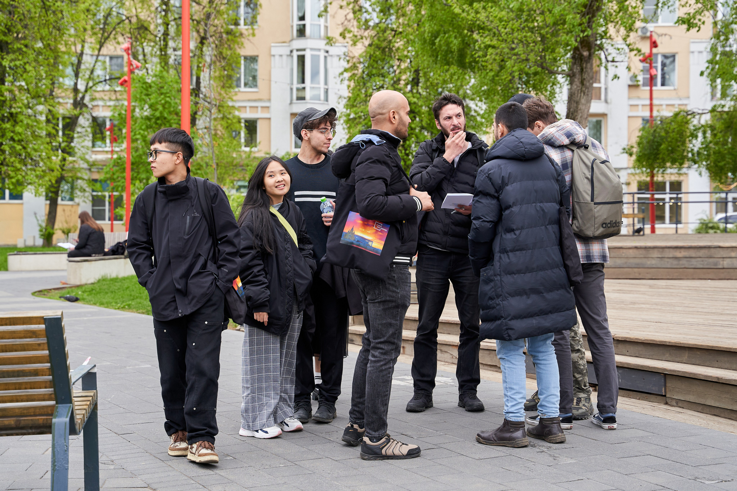 Городской квест в рамках регионального фестиваля «Учись без границ». Репортажный фотограф Вилянов Евгений. Нижний Новгород