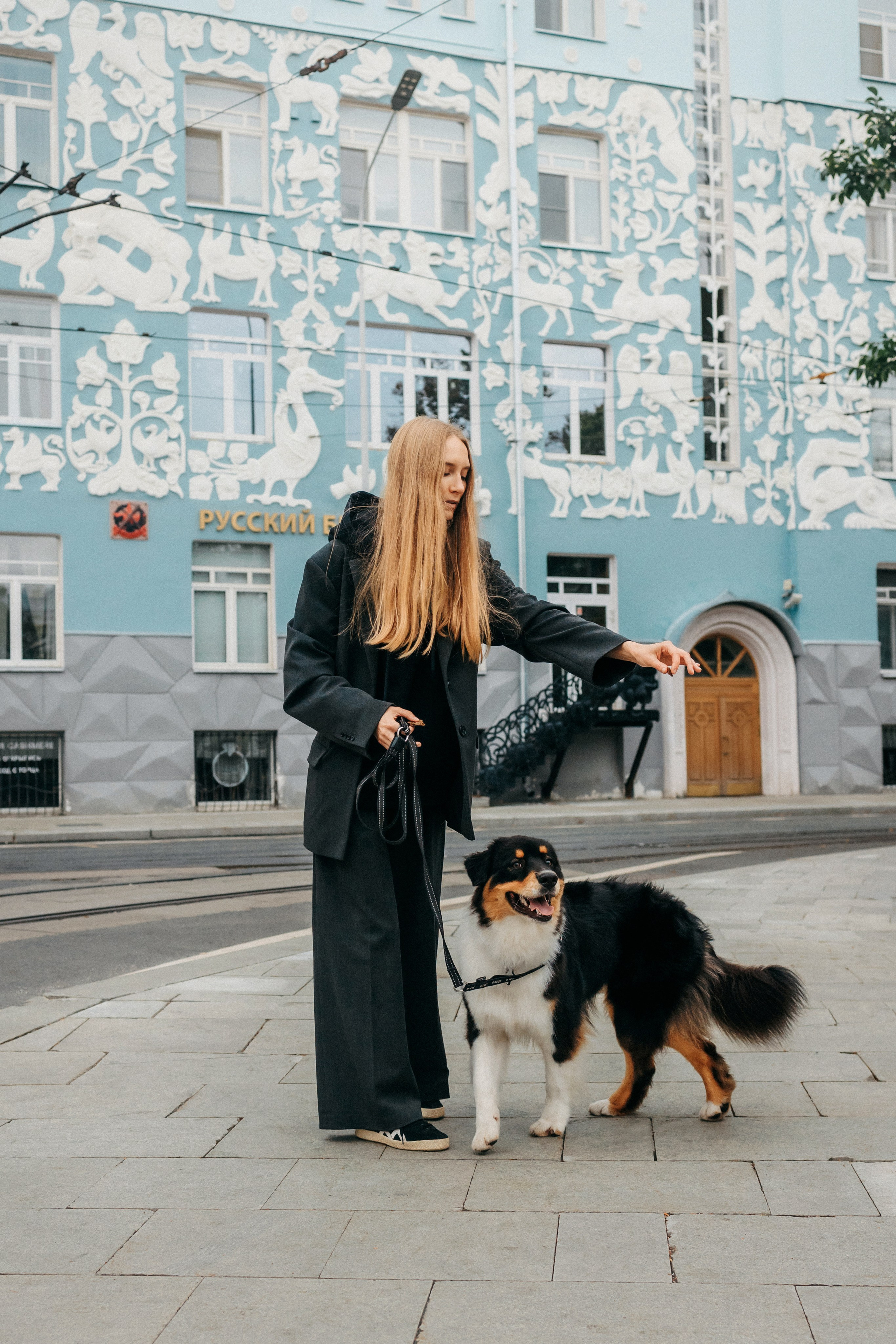 Лена и Рэй. Фотограф-анималист Елена Радченко, Москва