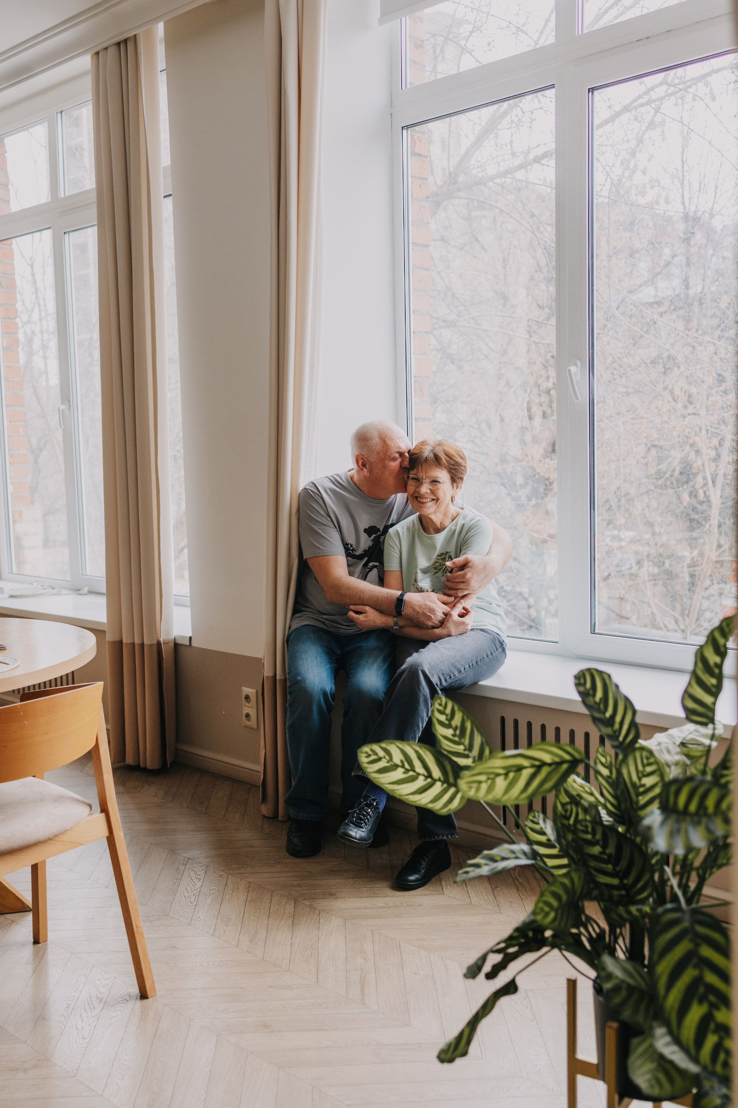 Большая семья. Домашняя фотосессия