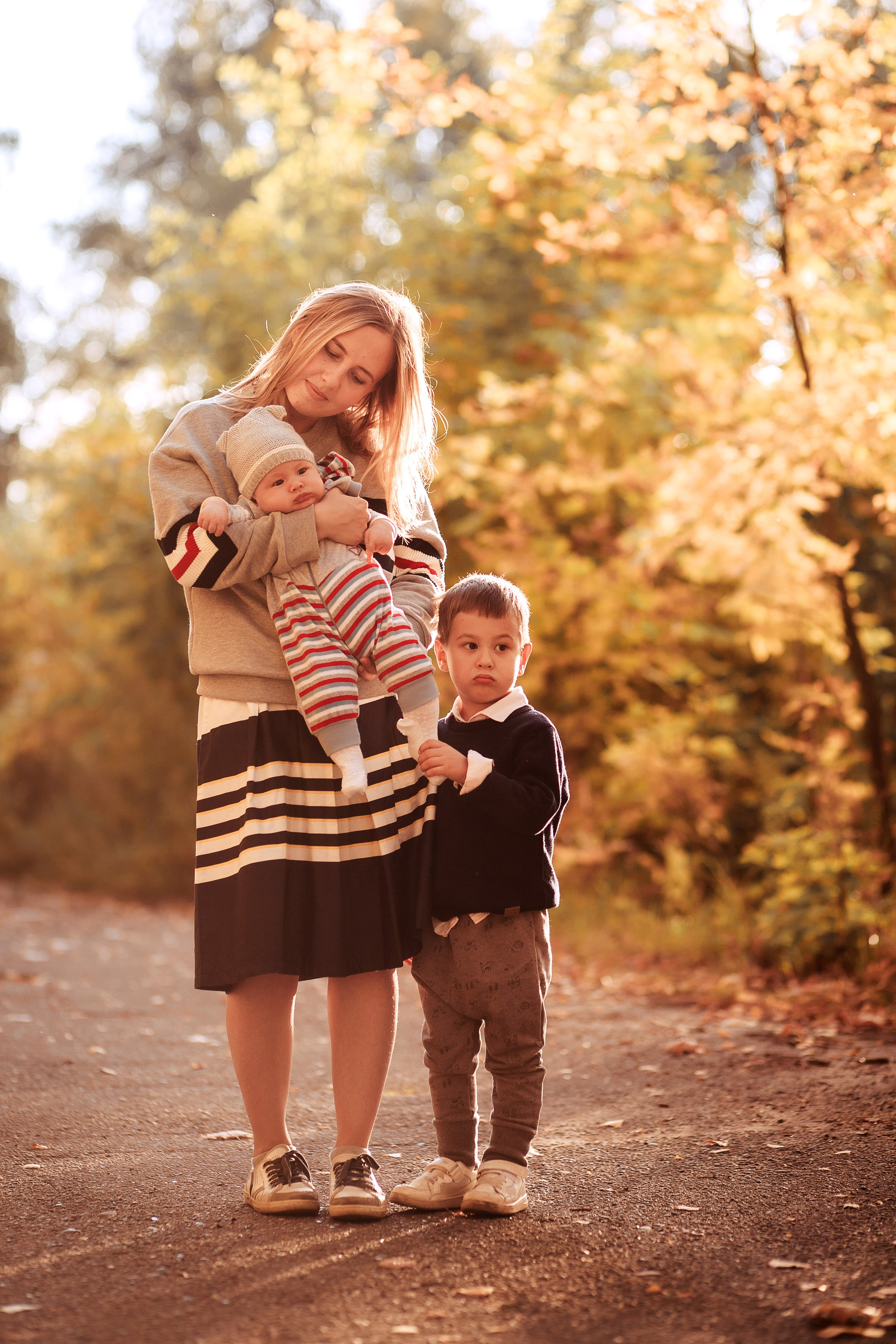 Мама, дочери Розалия и Динара и их семьи. Семейный фотограф Ольга Барабанова