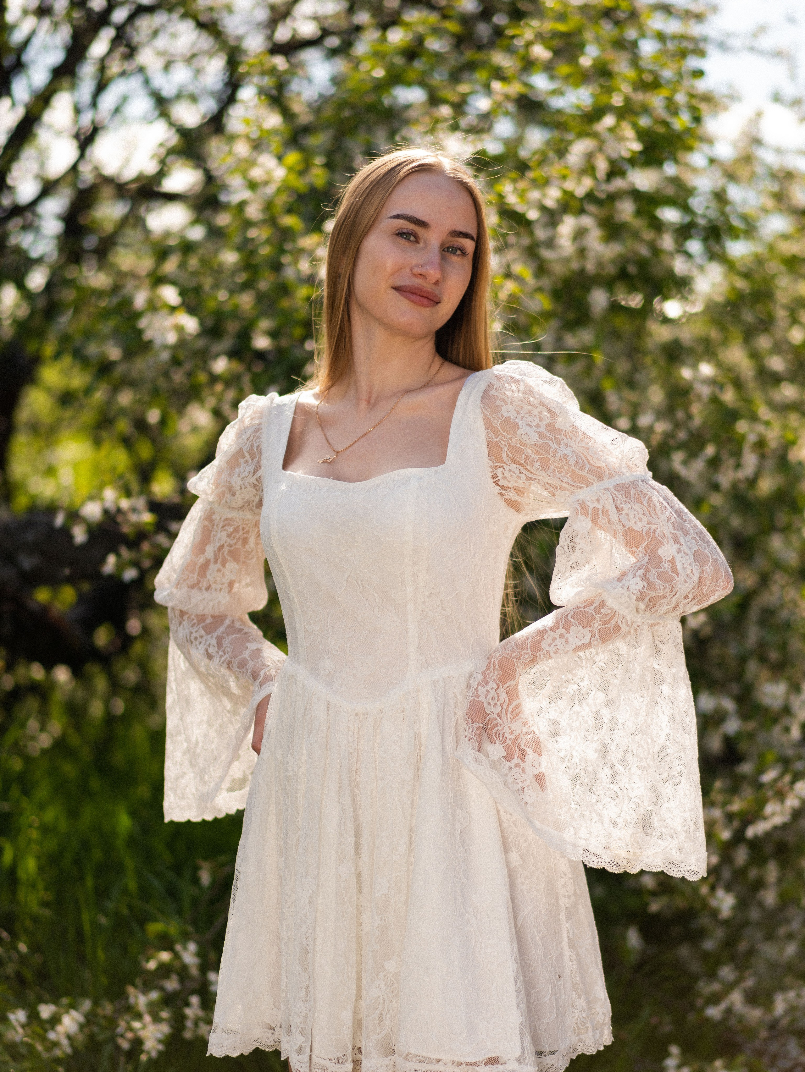 Ксения — фотосессия в весеннем стиле. Фотограф Москва