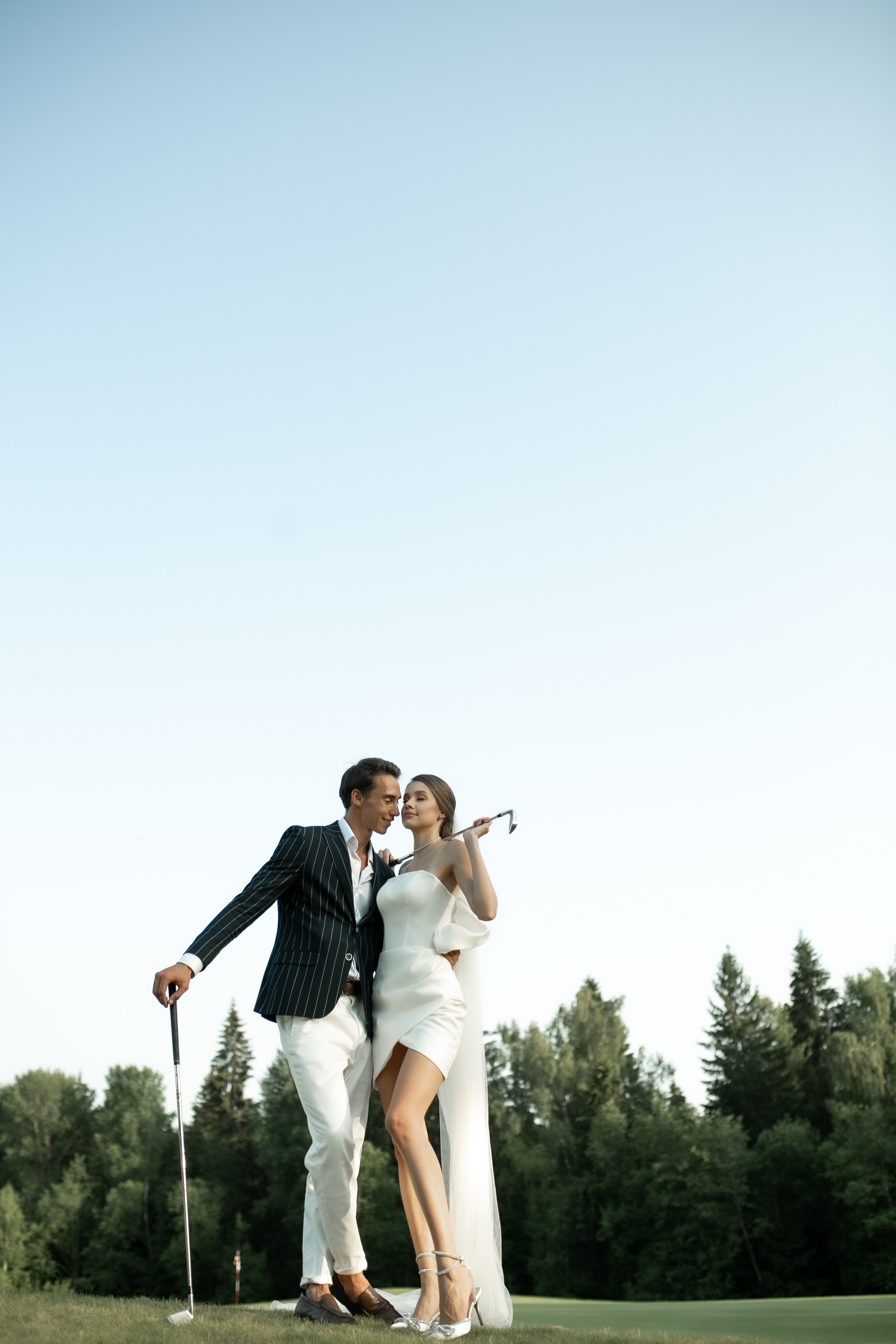 Alina & Georgy Golf Wed