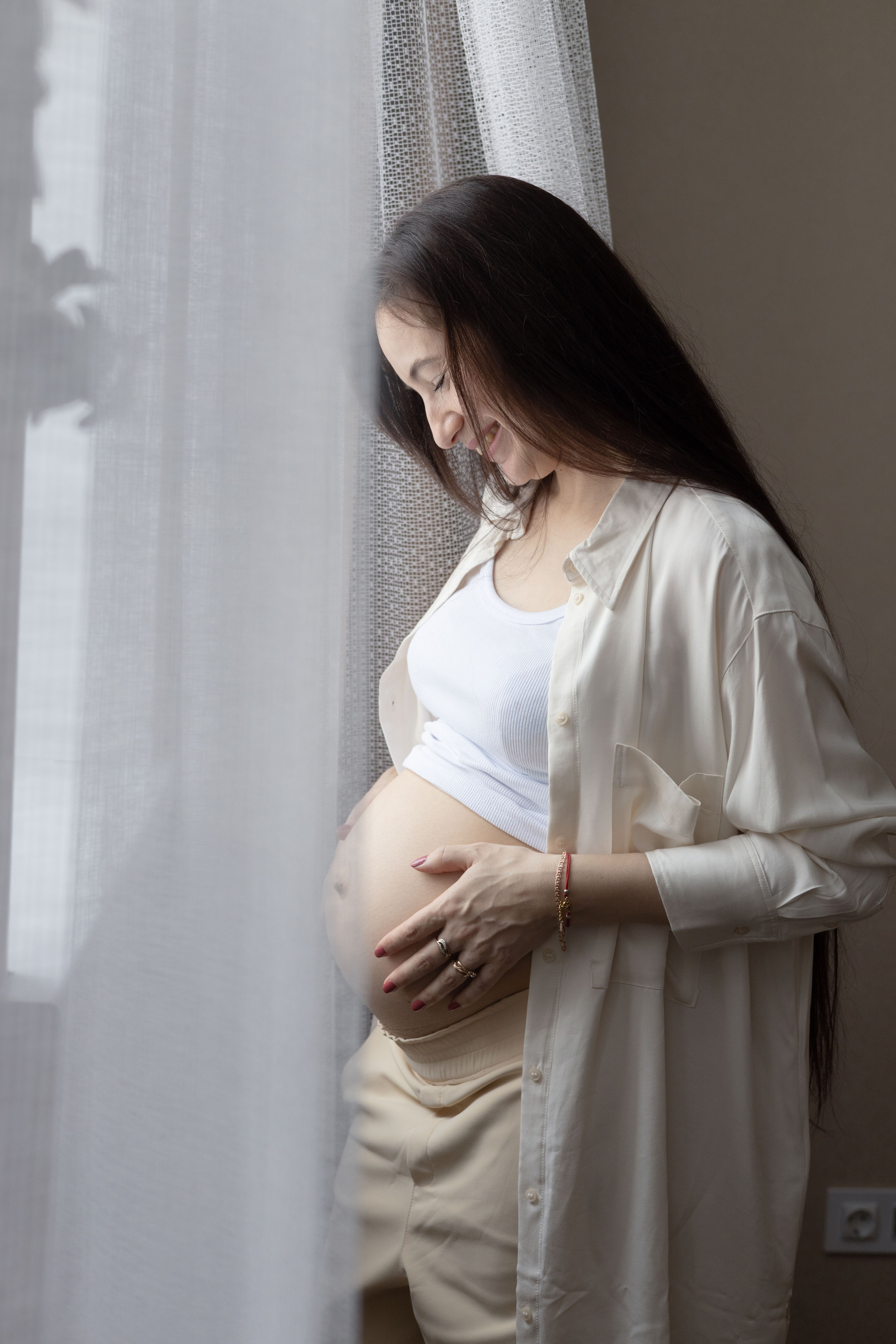 Айгуль с Русланом и детьми в ожидании малыша. Фотограф Наталья Кинель. Екатеринбург