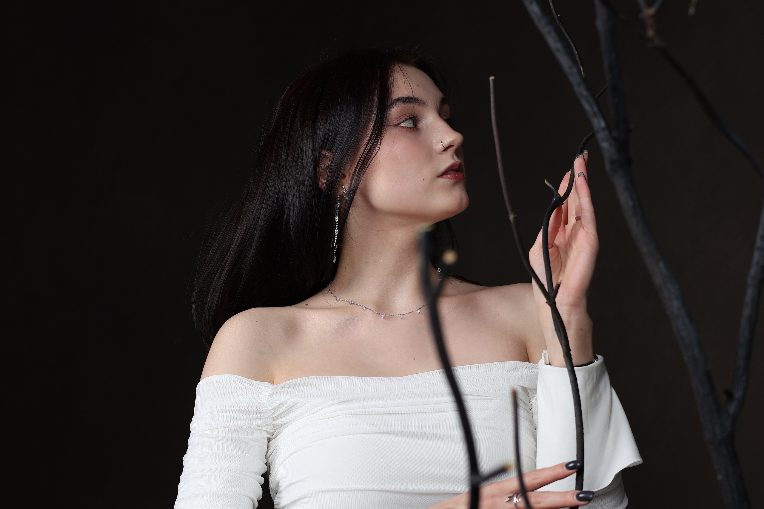 Женский портрет в студии (без обработки)