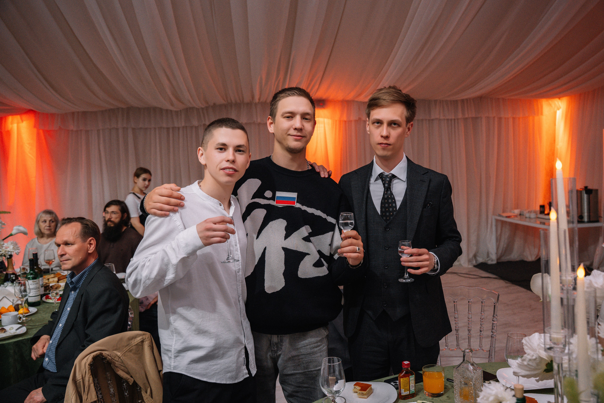 Съёмка банкета. Свадебный фотограф видеограф Чебоксары