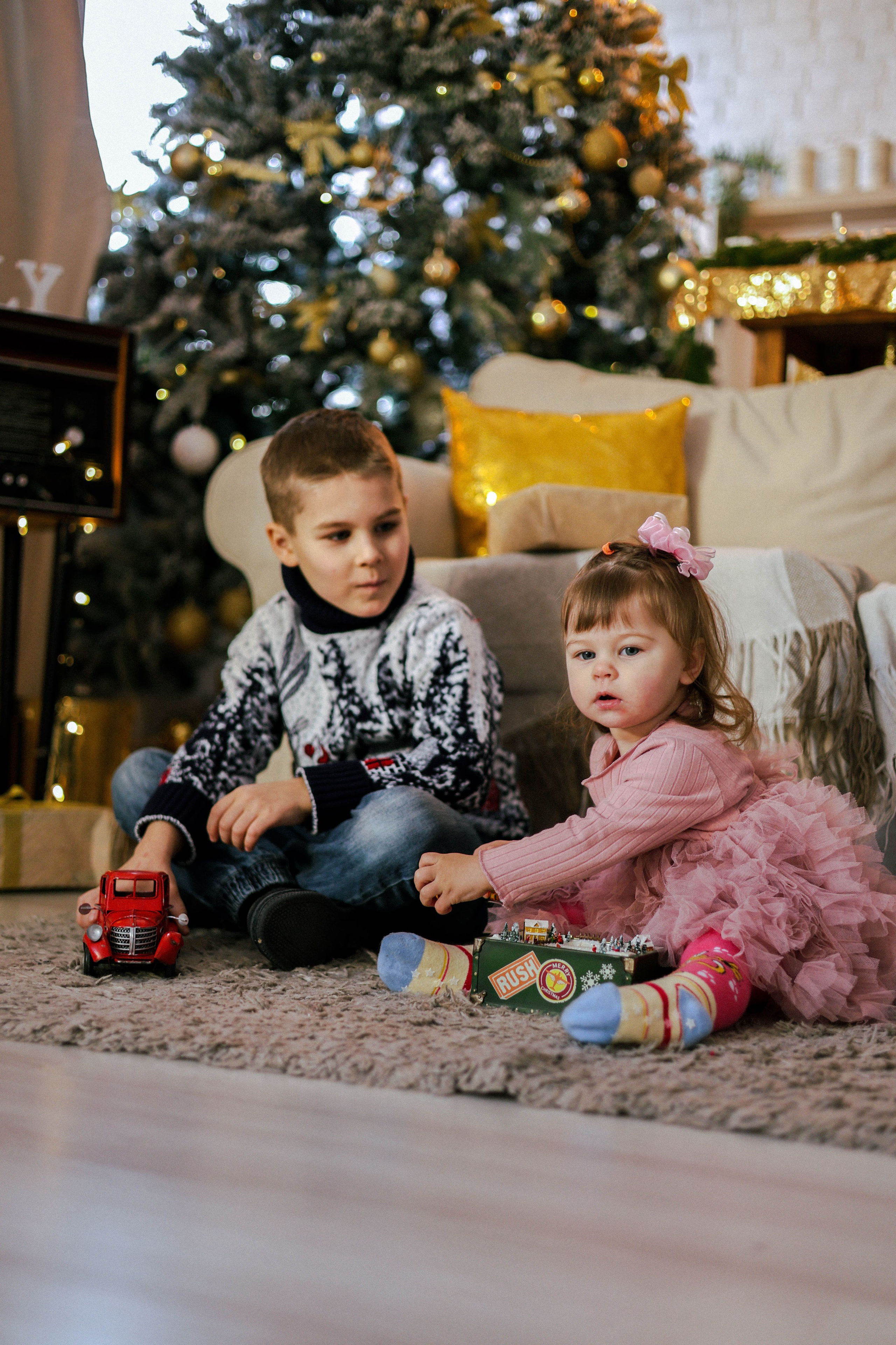 Новогодняя история «Нелля и ее семья». Фотограф в Москве Анастасия Калинина