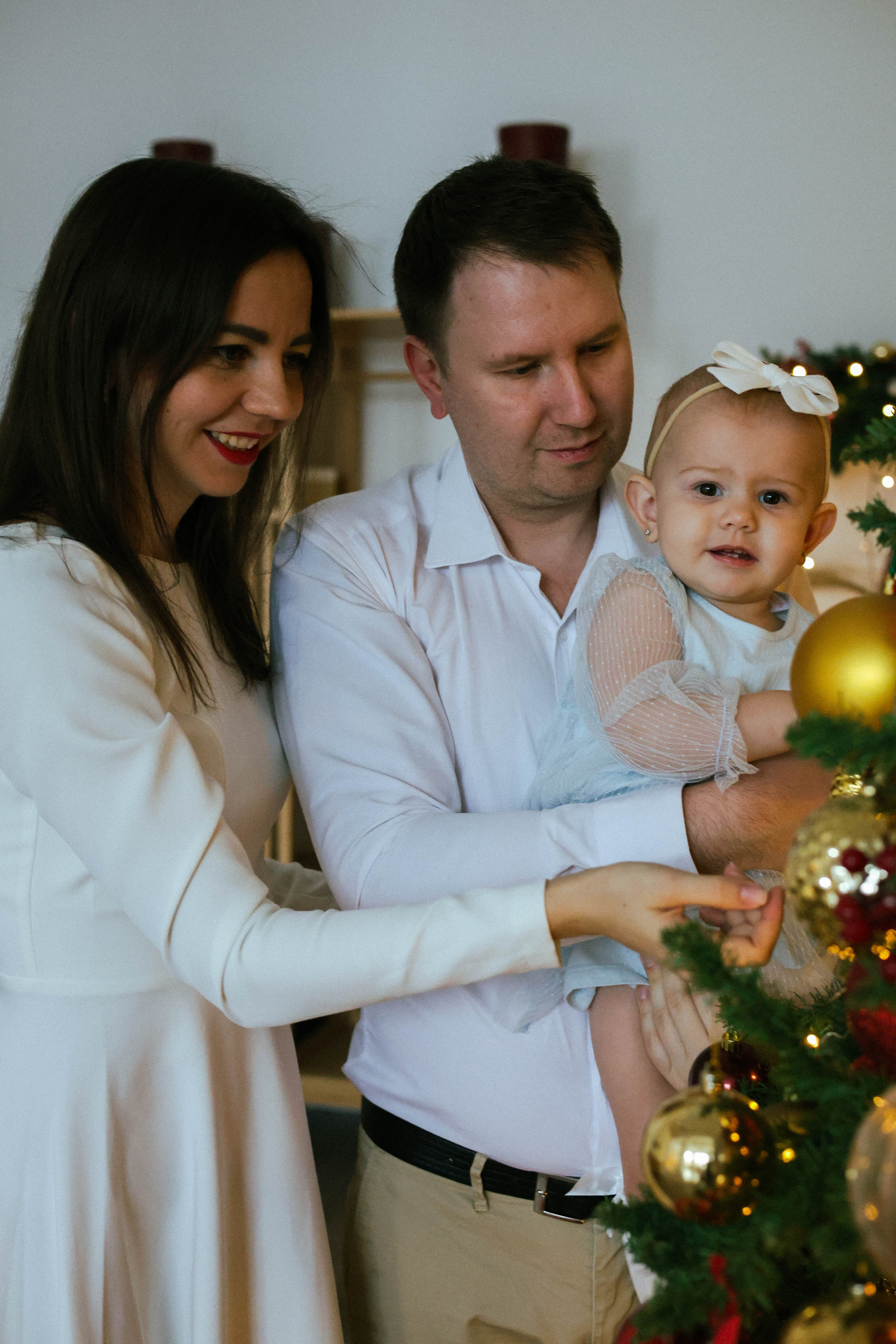 Новогодняя история «Ирина и ее семья». Фотограф в Москве Анастасия Калинина