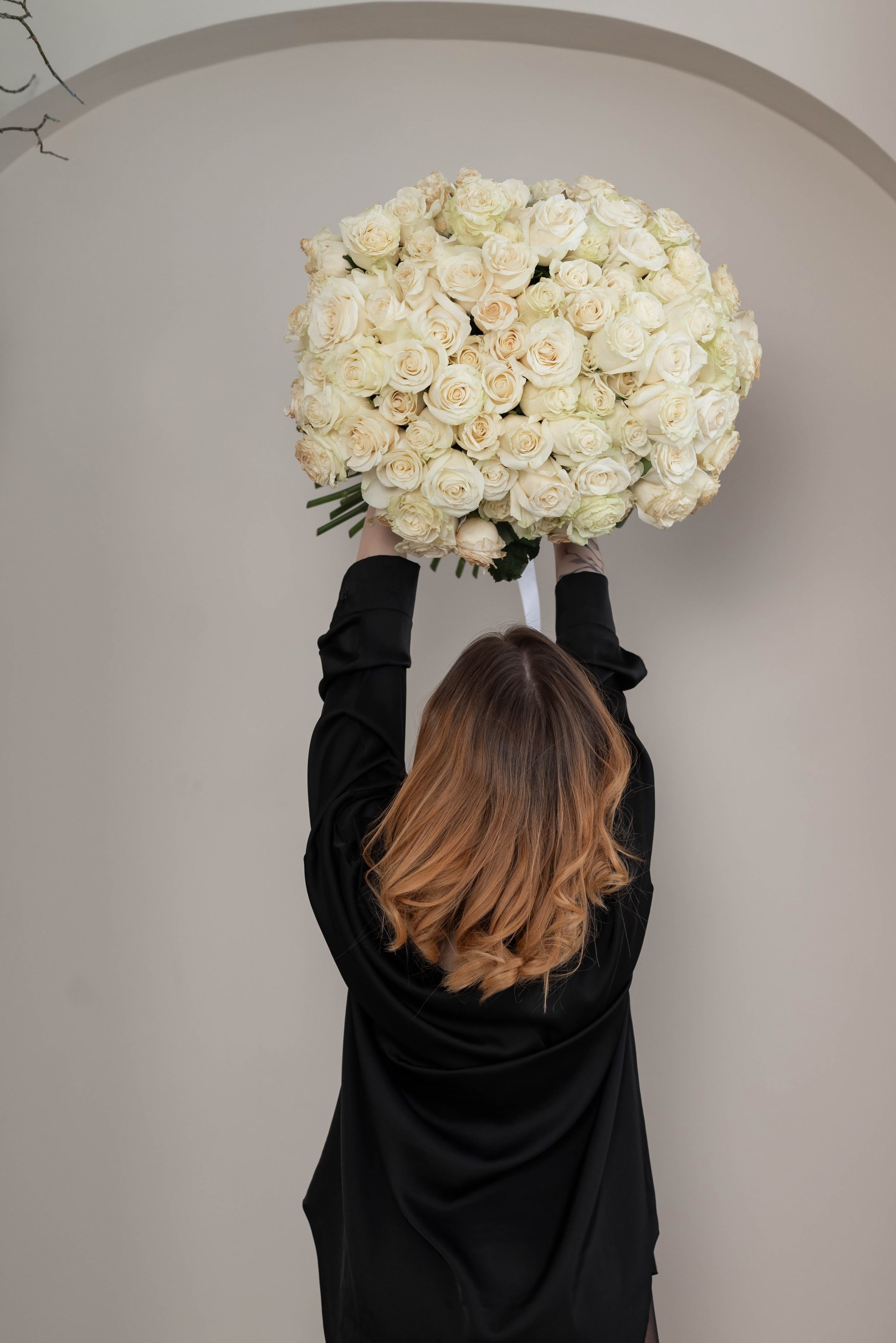 Фотопроект 101 белая роза 2026 год. Фотограф в городе Салават