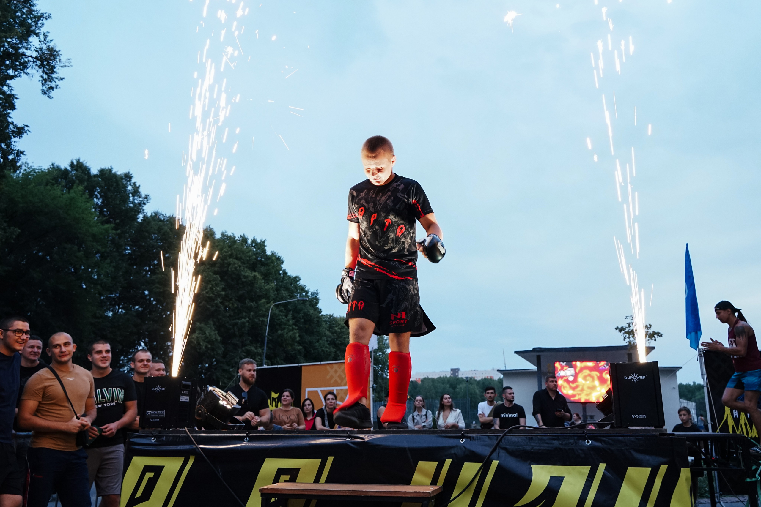 Вечер боев в ЦПКиО. Фотограф Надежда Погребняк | Рязань | Москва