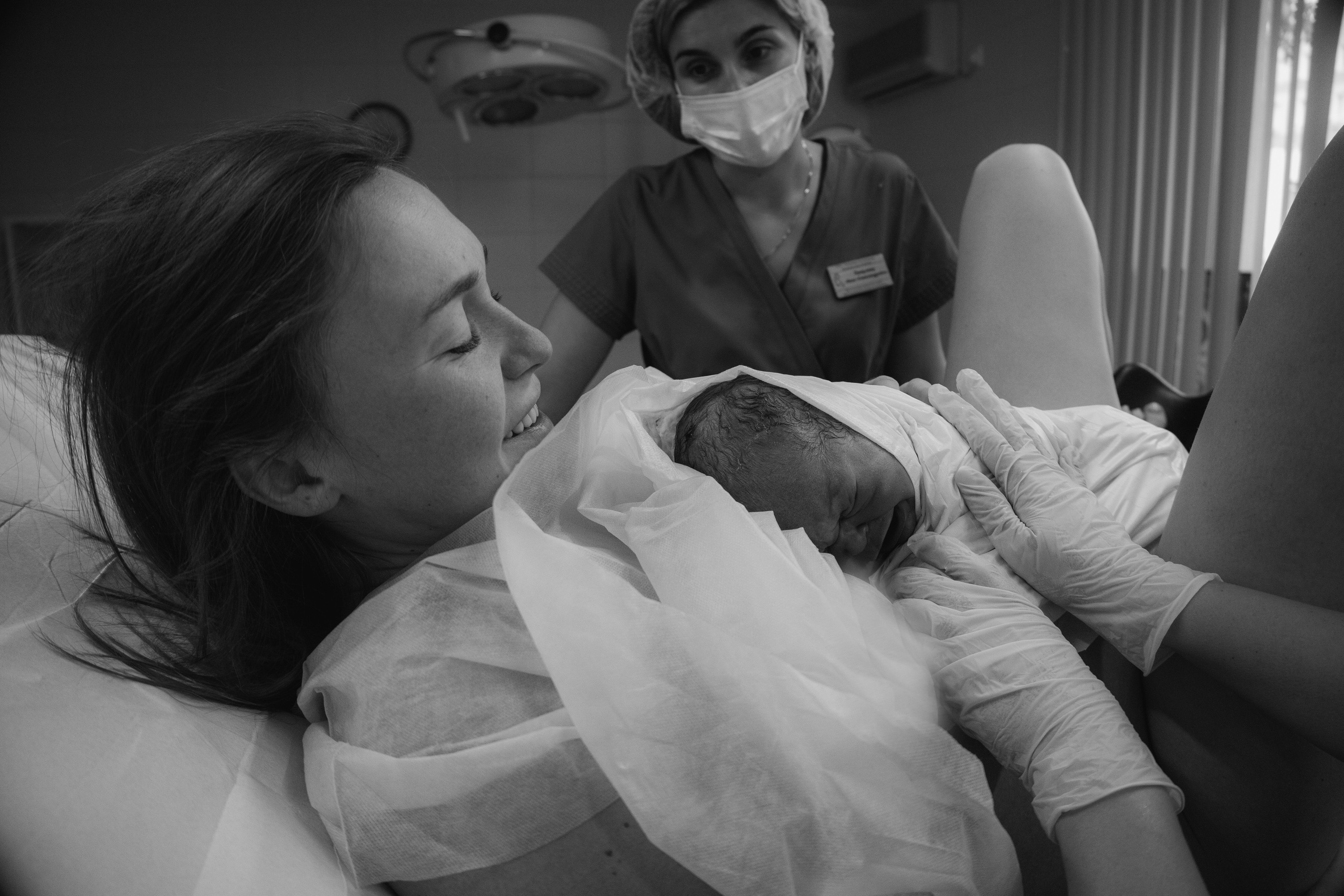Съемка родов. Смиричевская Екатерина — фотограф новорожденных