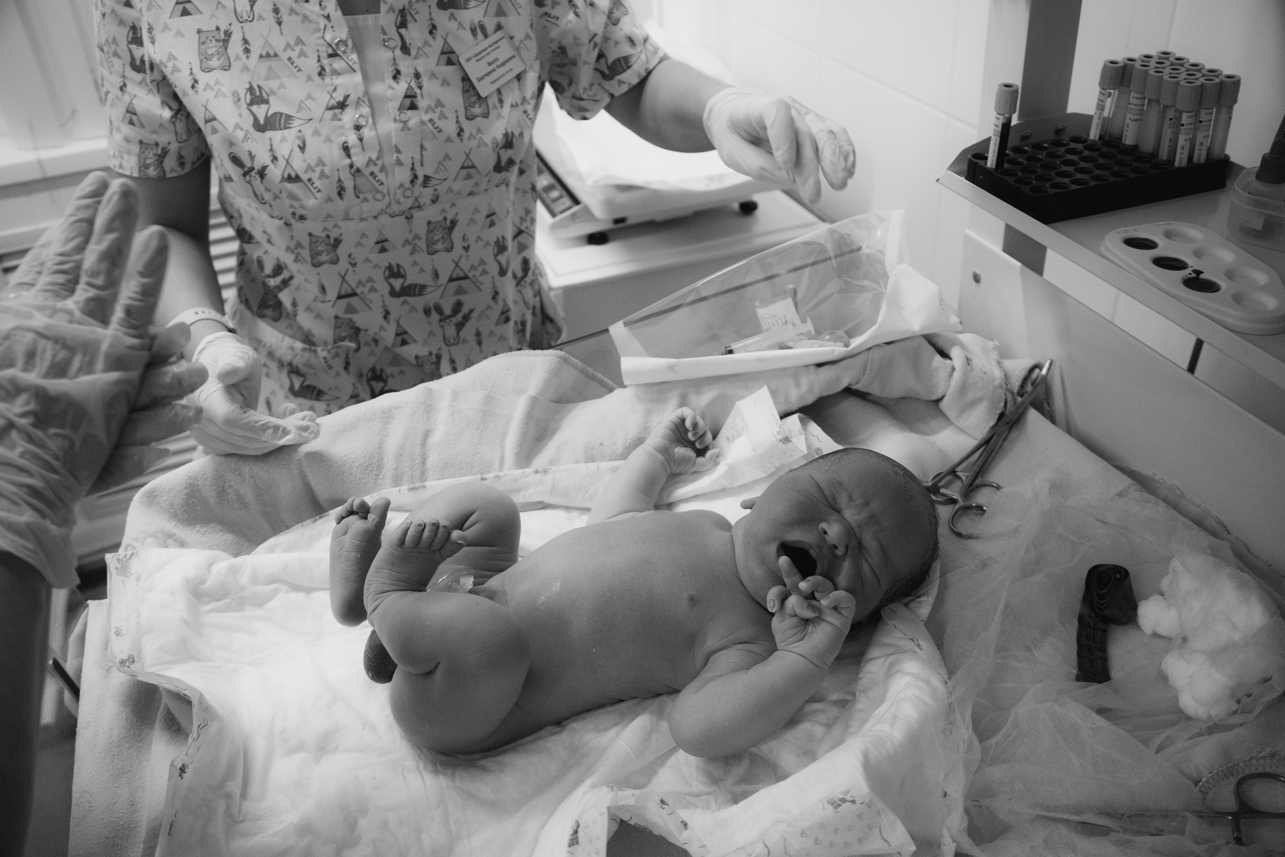 Съемка родов. Смиричевская Екатерина — фотограф новорожденных