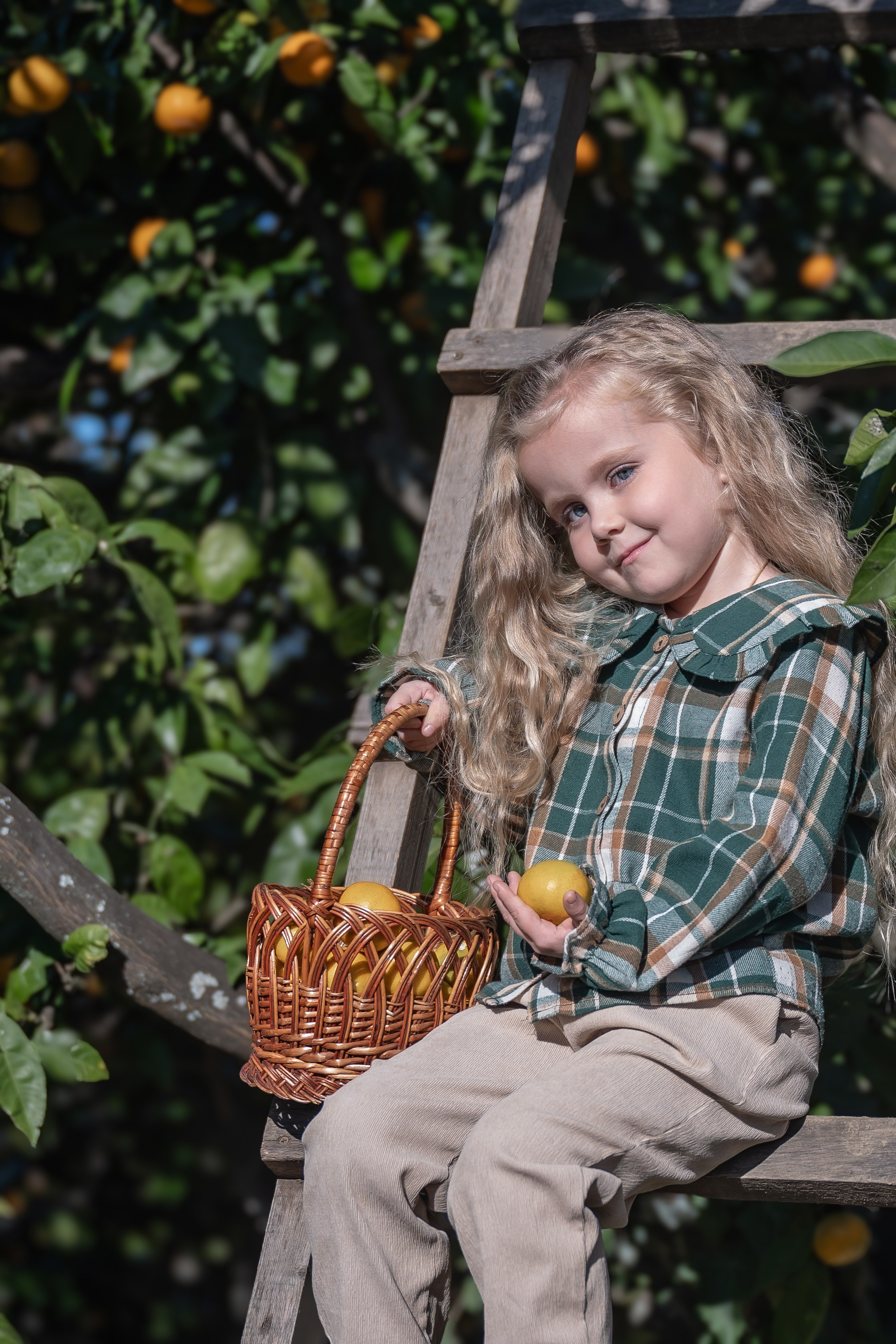 Мандариновый рай для Каролины и ее доченьки. Наталья Слесаренко фотограф в Сочи