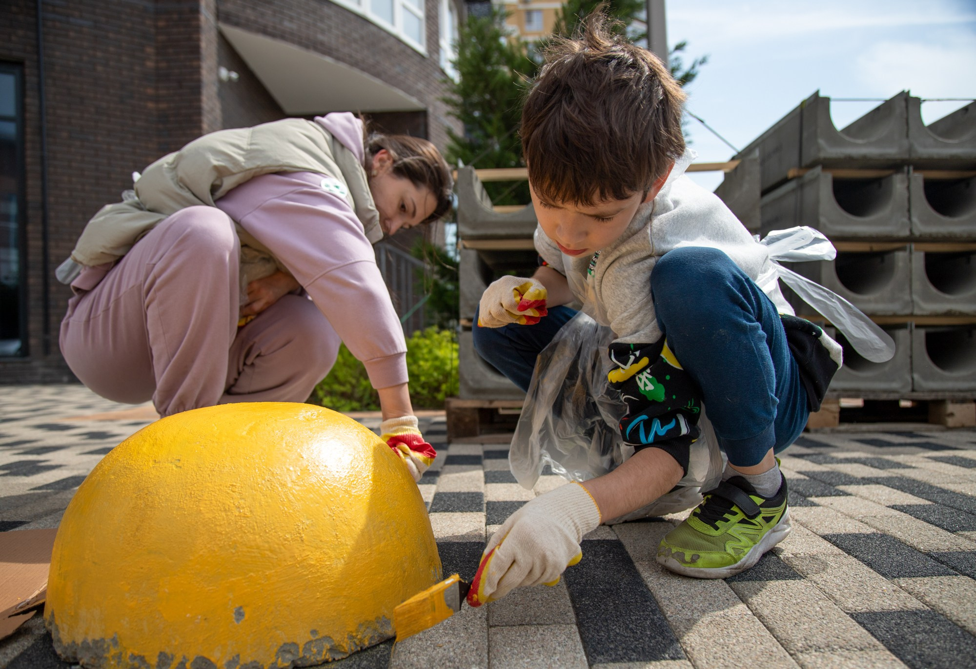 Субботник строительной компании «ТОЧНО». Репортажный, промышленный и маркетплейс-фотограф Дмитрий Чернат