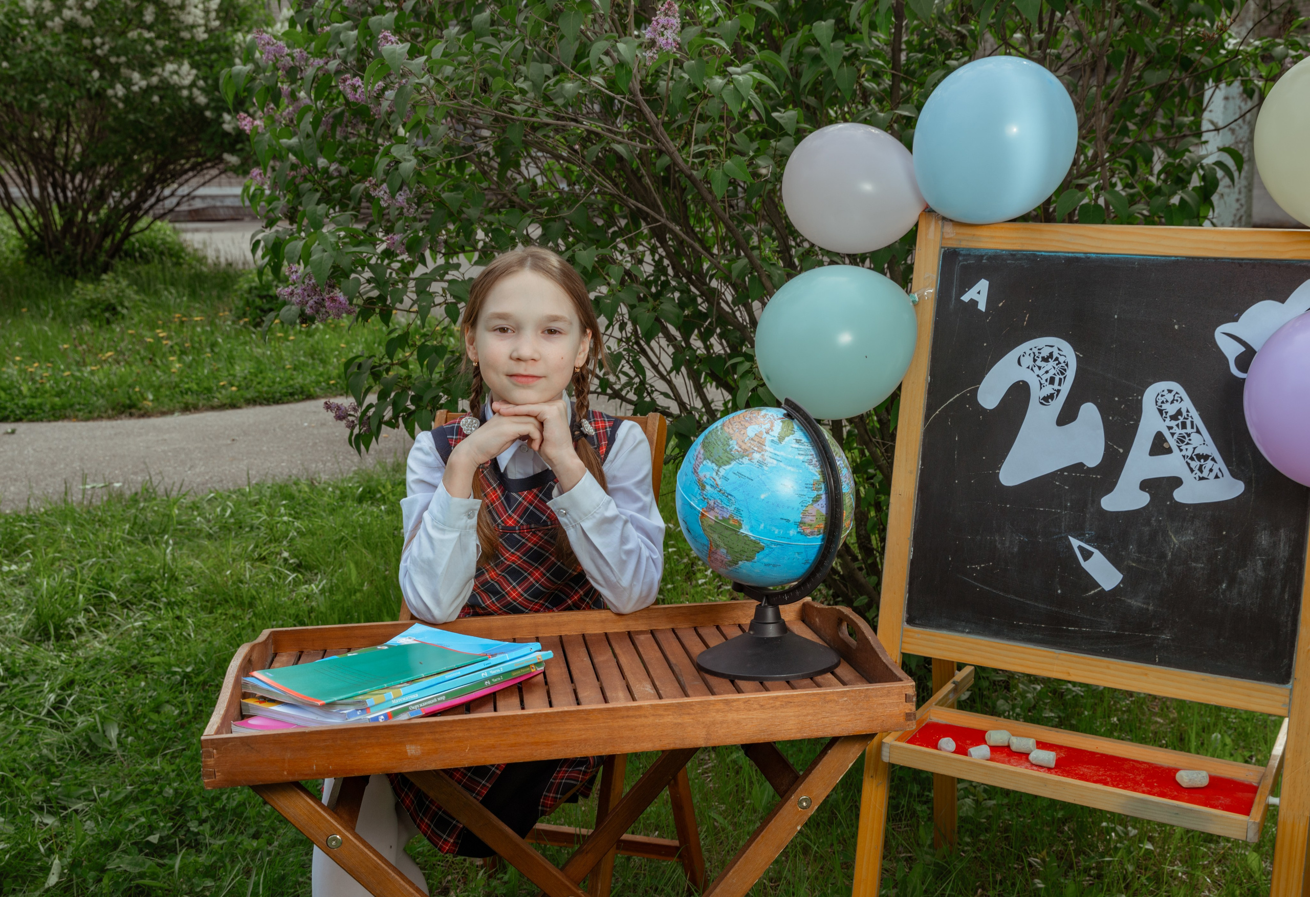 Школьная фотозона. Семейный и детский фотограф в Нижнем Новгороде