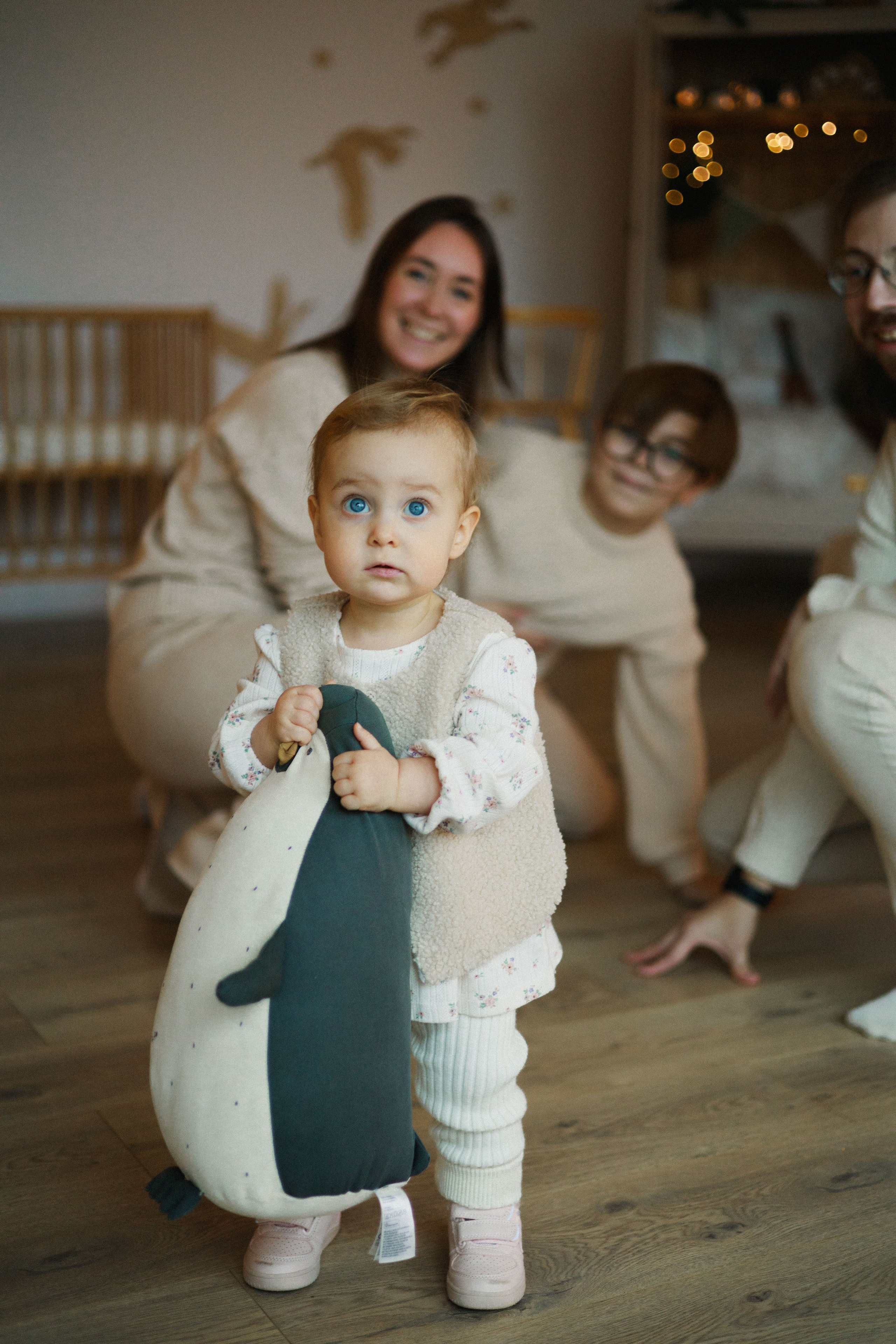 Новогодняя фотосъемка в студии. Семейный видеограф в Москве Элина Ладова