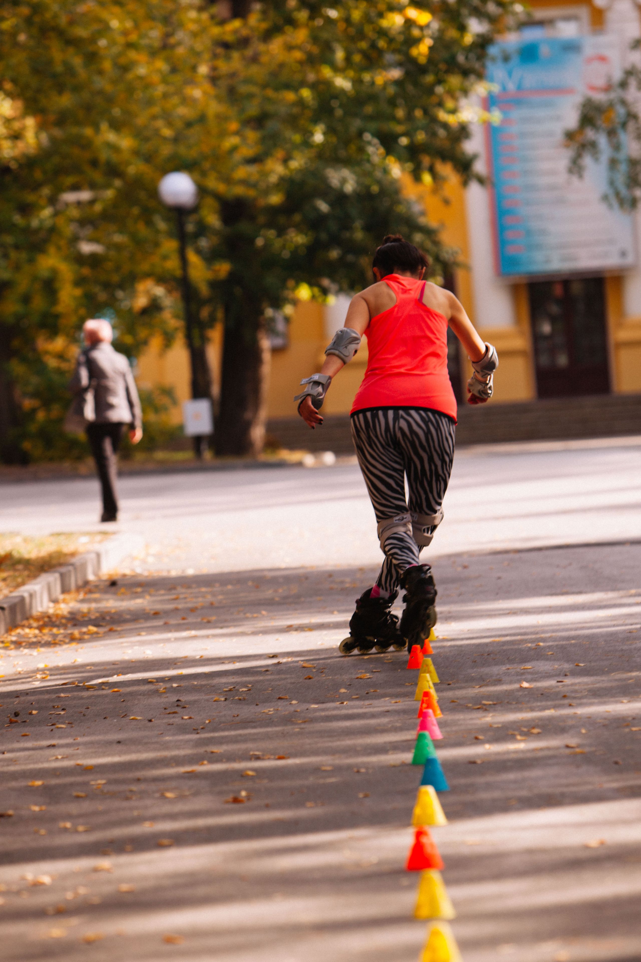 Сиброллер съемка в парке. Репортажный фотограф в Новосибирске